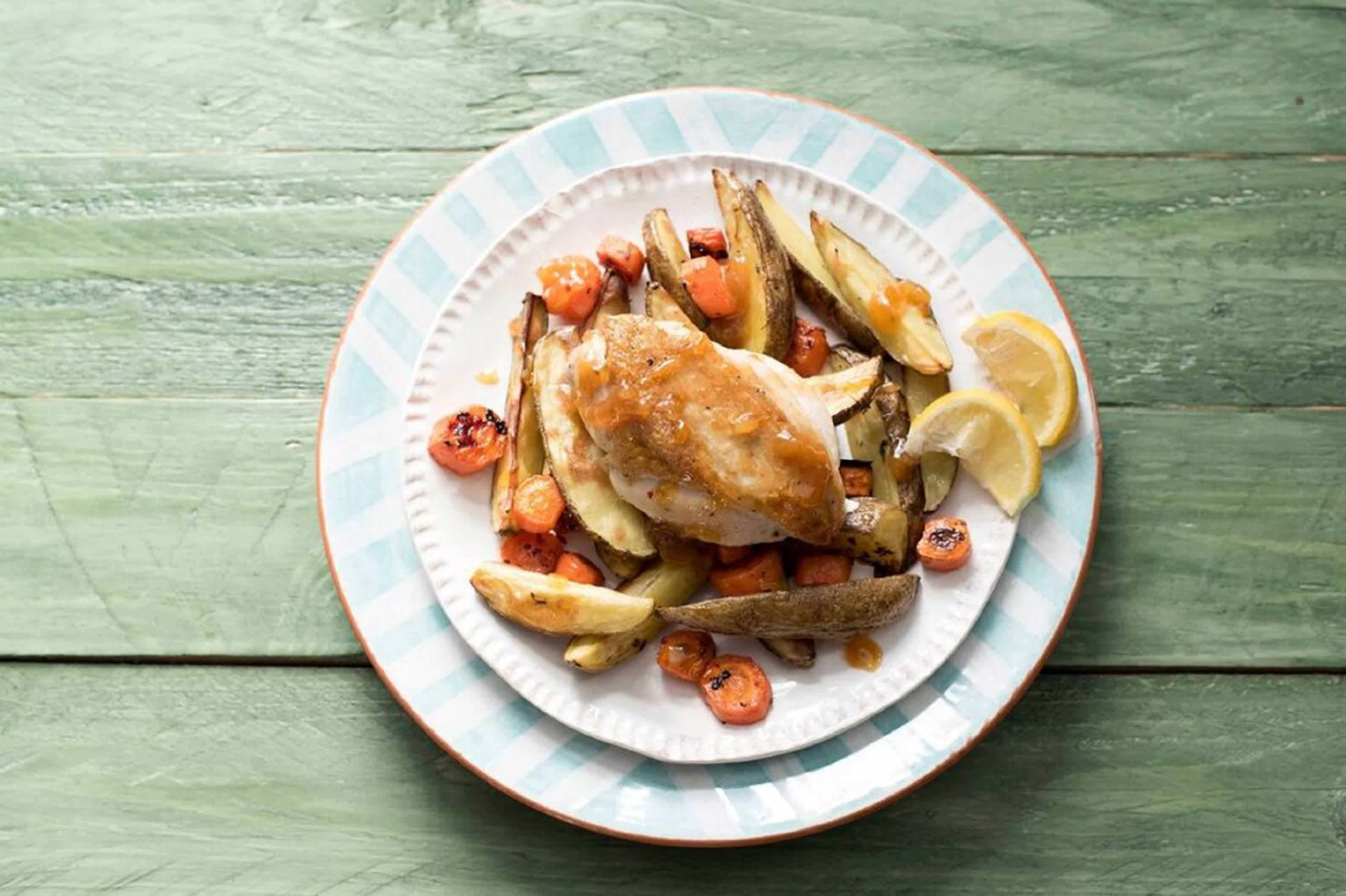 ApricotGlazed Chicken Recipe HelloFresh