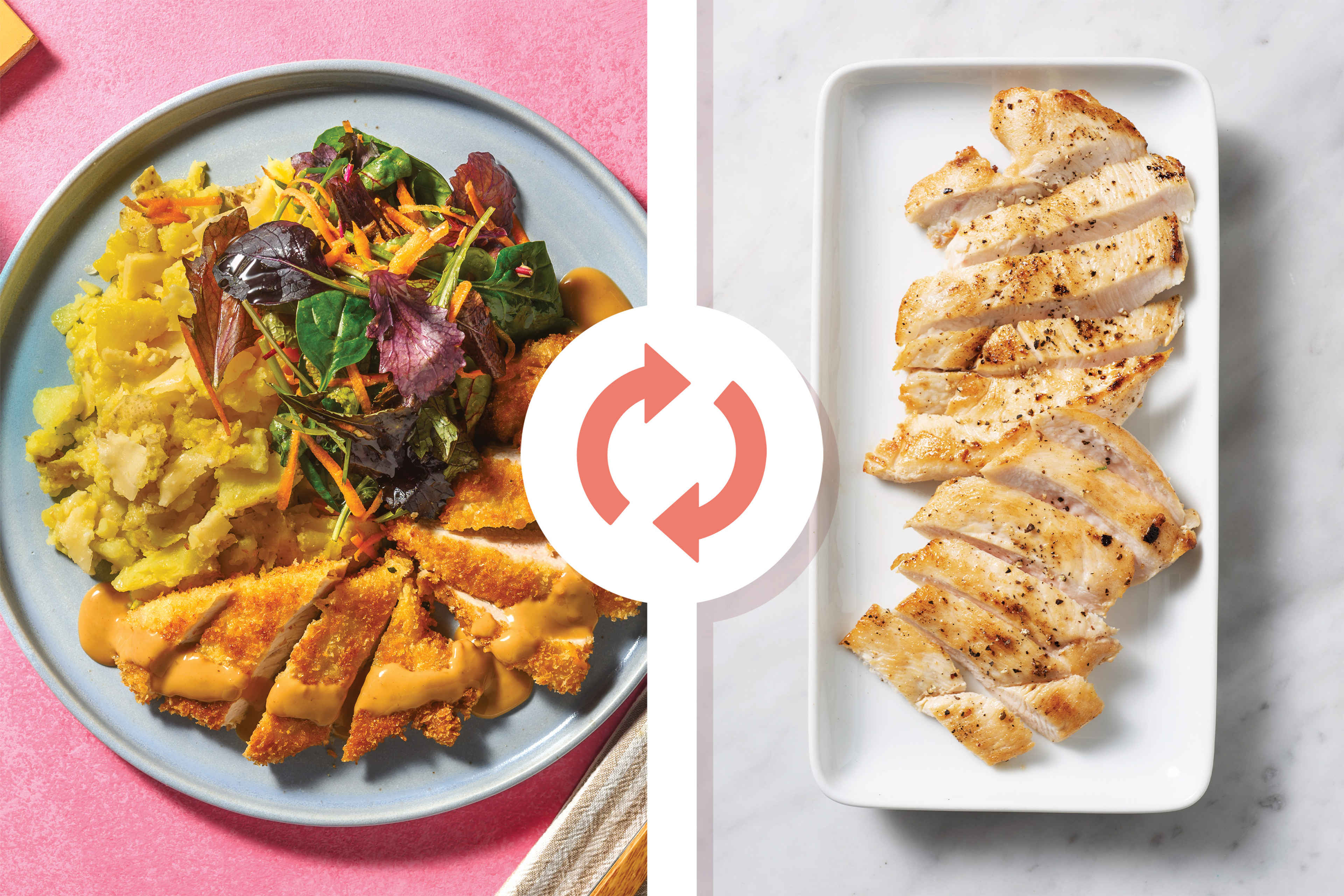 Aussie Chicken Schnitzel & Gravy Recipe HelloFresh