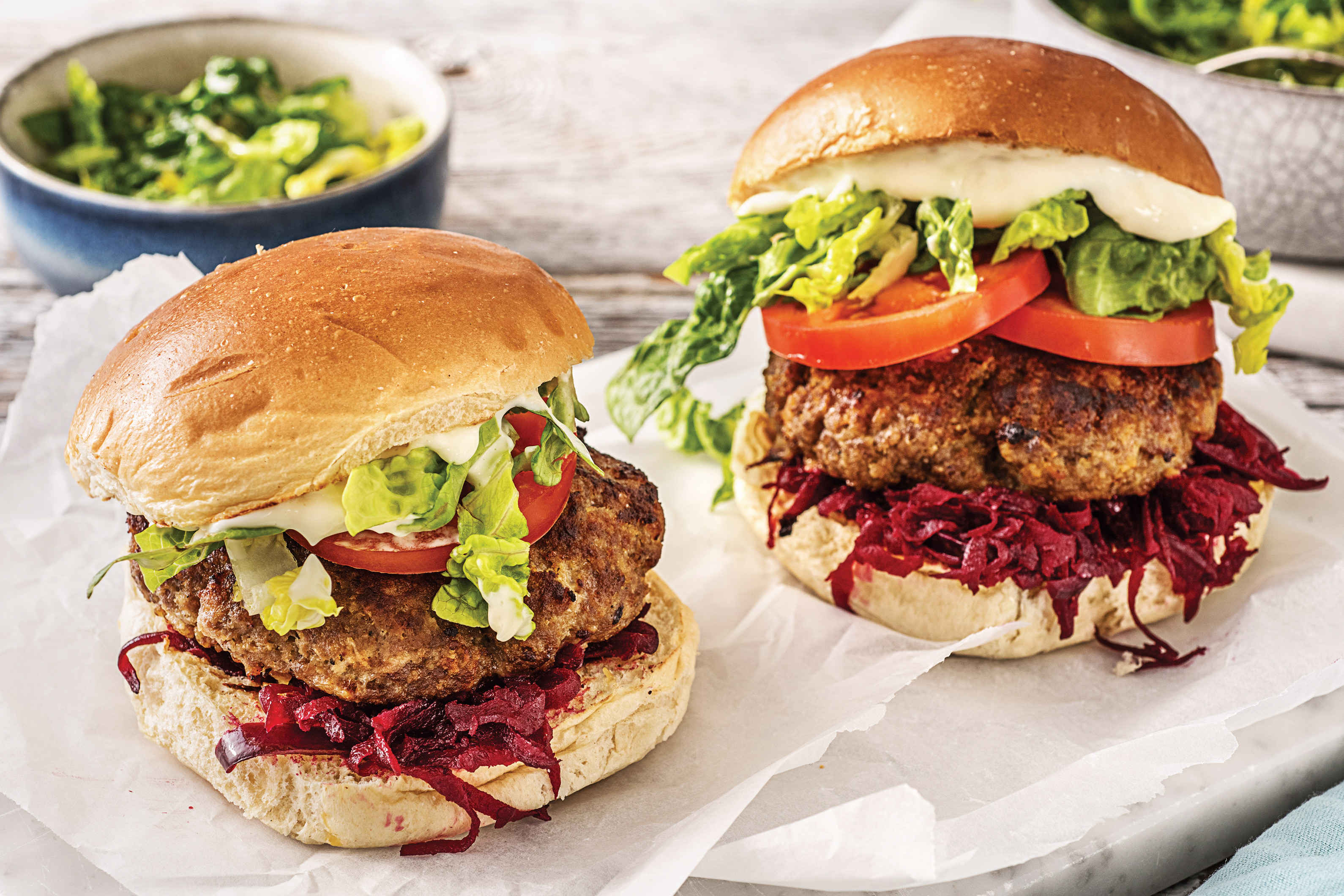 Honey Mustard Beef Burgers Recipe HelloFresh