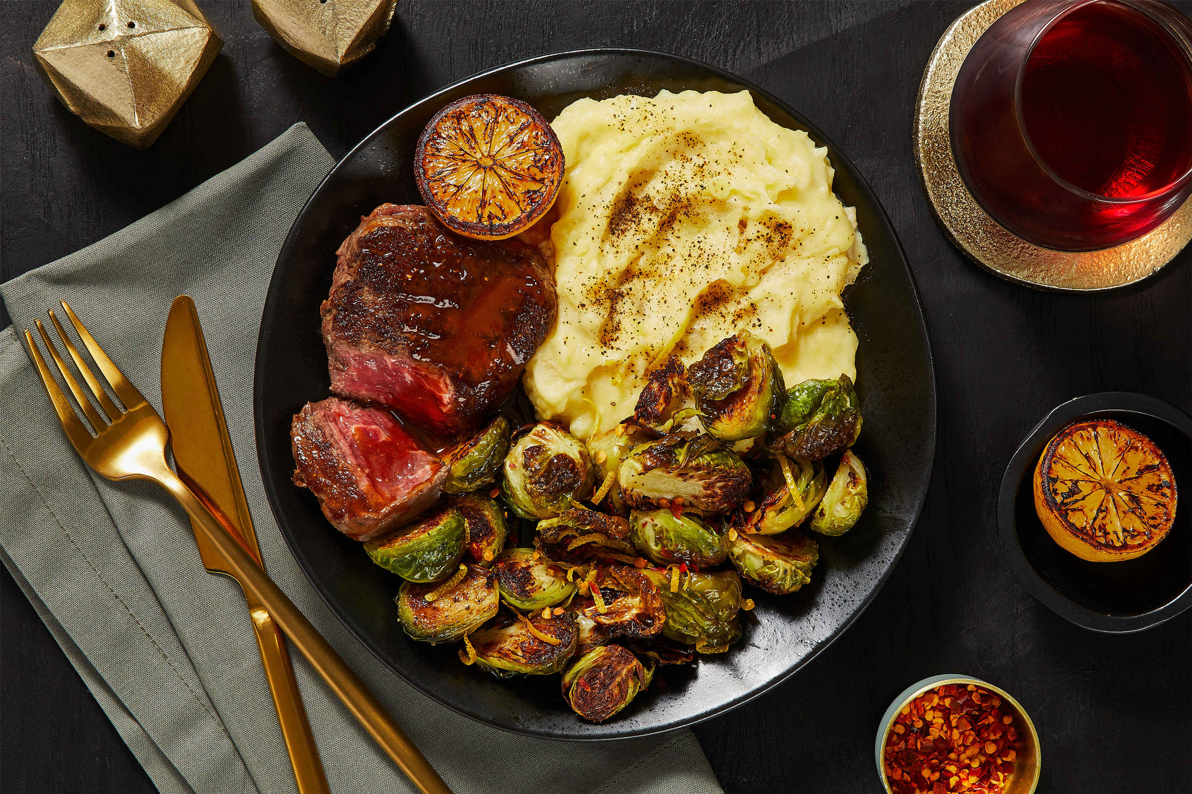 Beef Tenderloin with DemiGlace Sauce Recipe HelloFresh