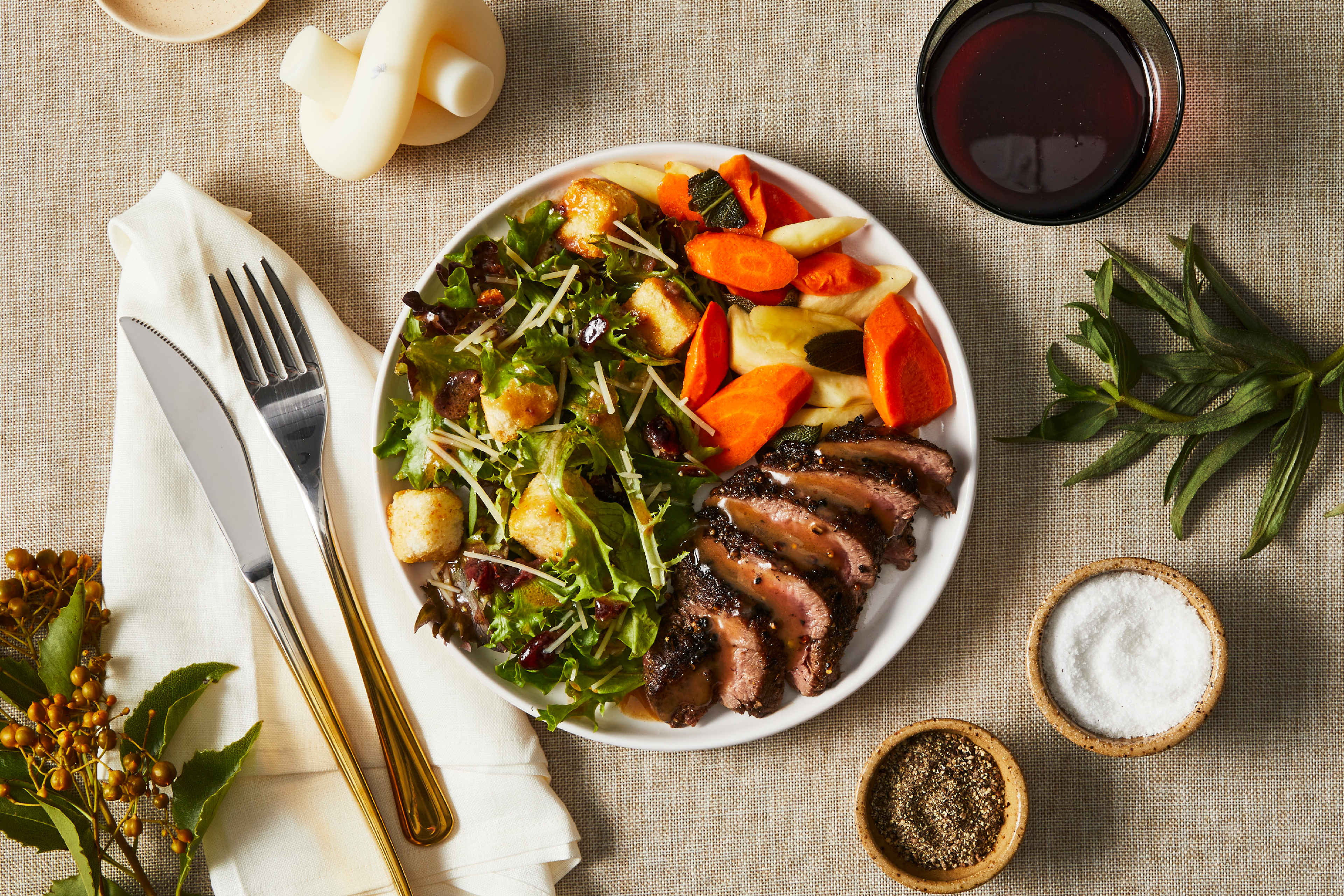 Beef Tenderloin with Braised Parsnips Recipe HelloFresh