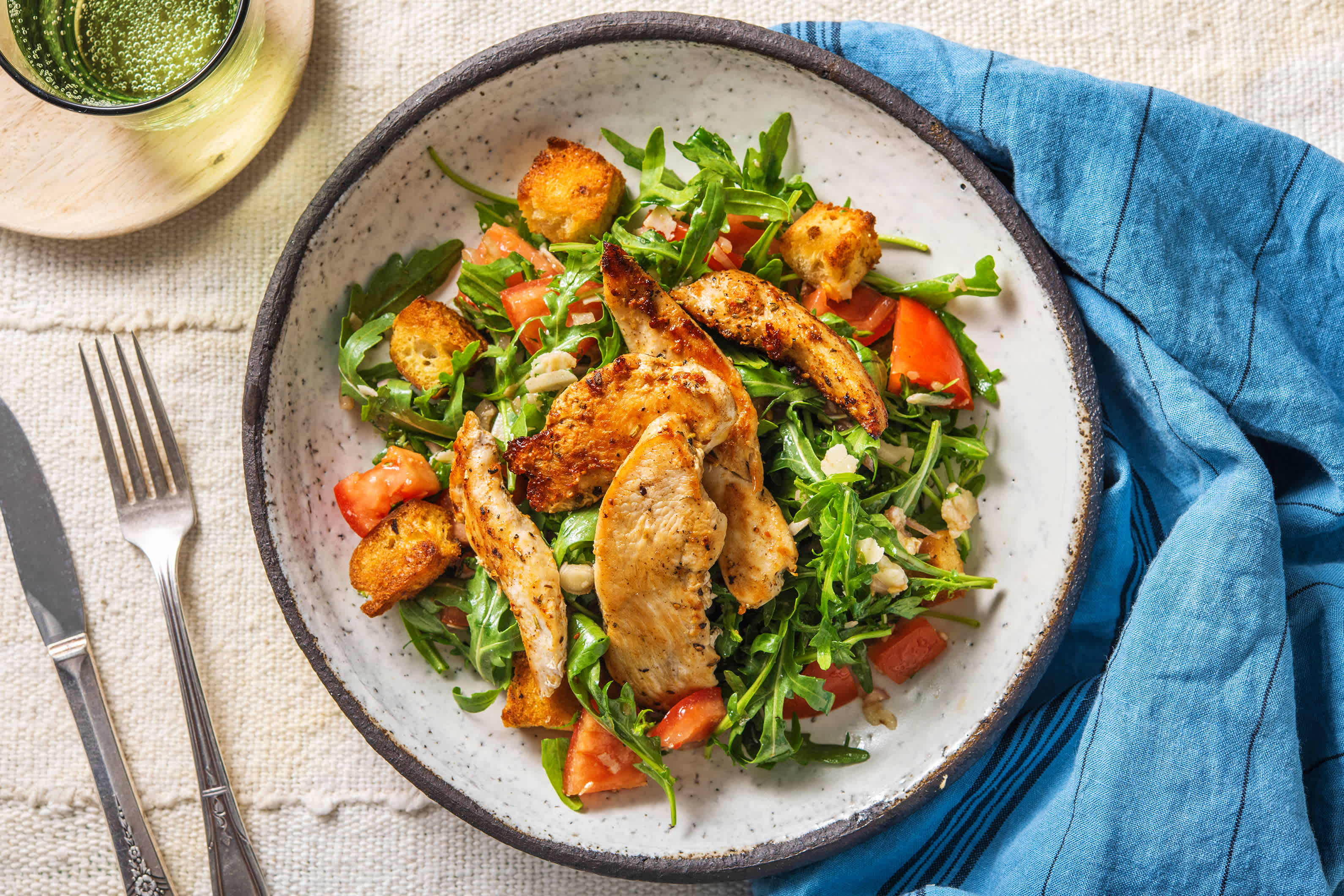 Bruschetta Chicken Salad