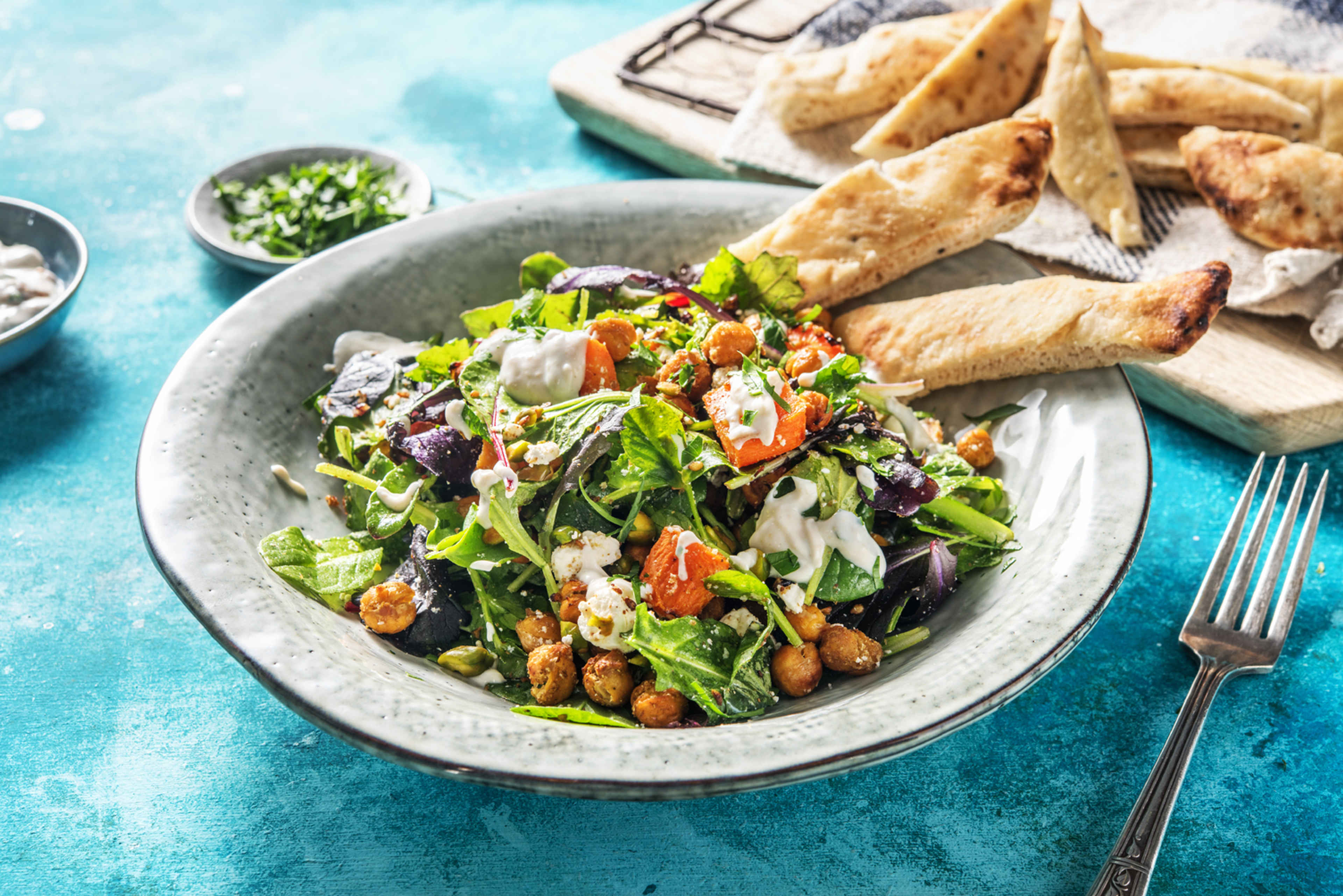 Za'atar Roasted Carrots and Chickpeas Recipe HelloFresh