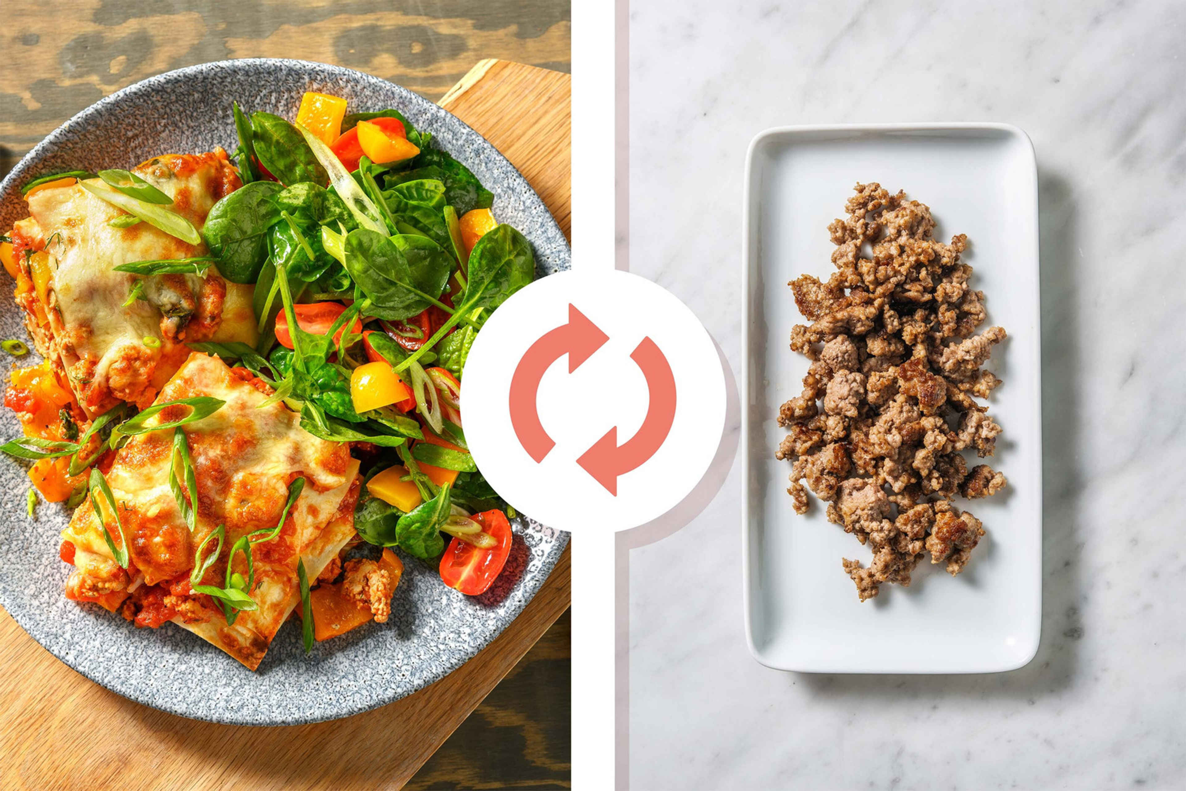 Casserole style enchilada à la dinde Recette HelloFresh