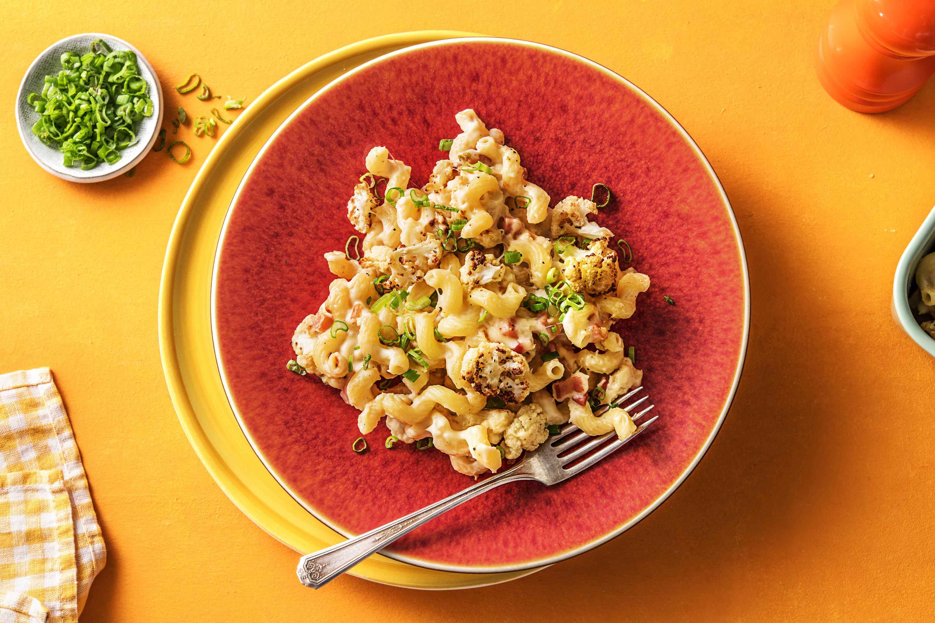 Cauliflower Pancetta Mac ’n’ Cheese Recipe HelloFresh