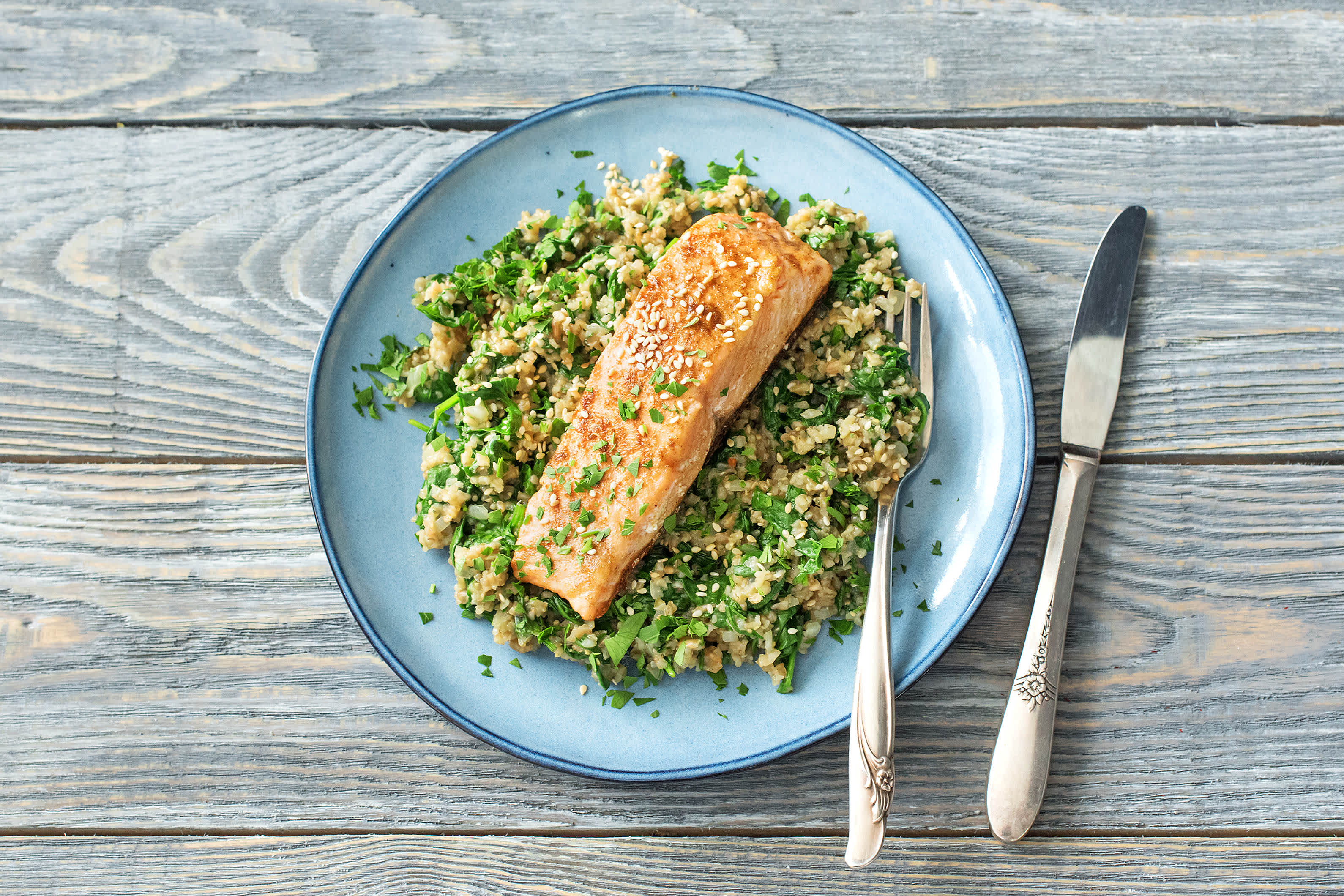 Chermoula Spiced Salmon Recipe | HelloFresh