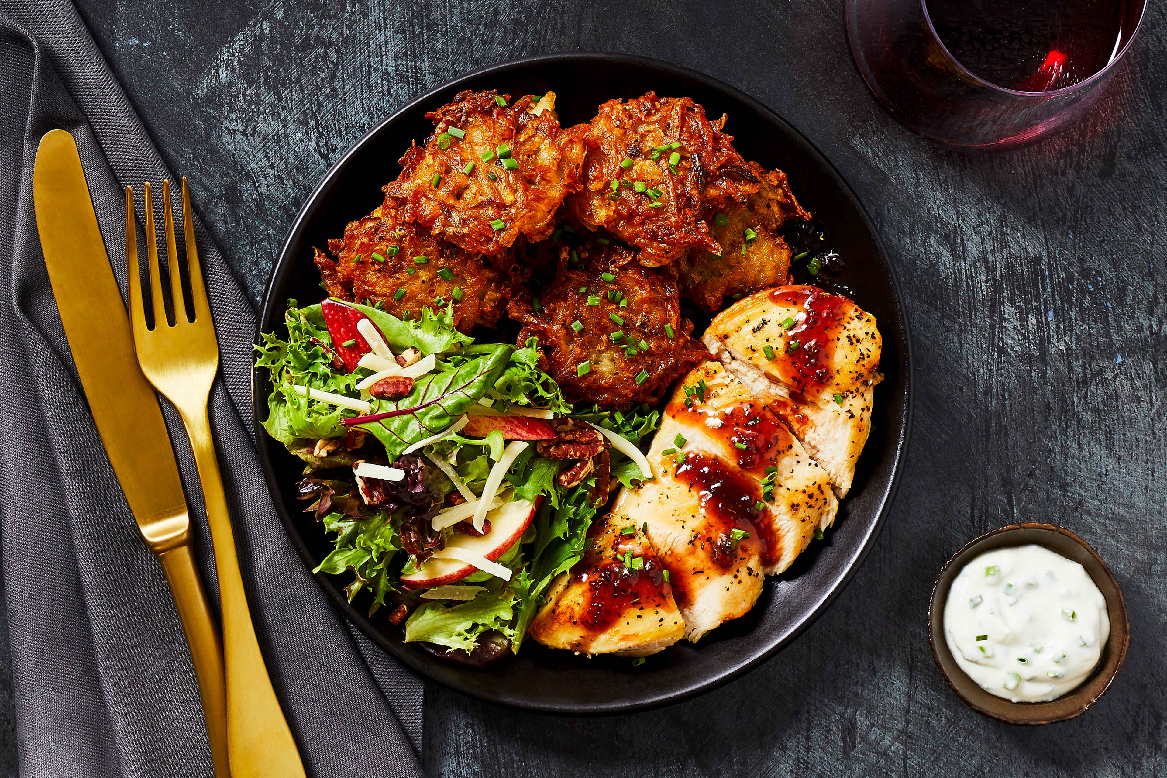 CranberryThyme Roasted Chicken Recipe HelloFresh