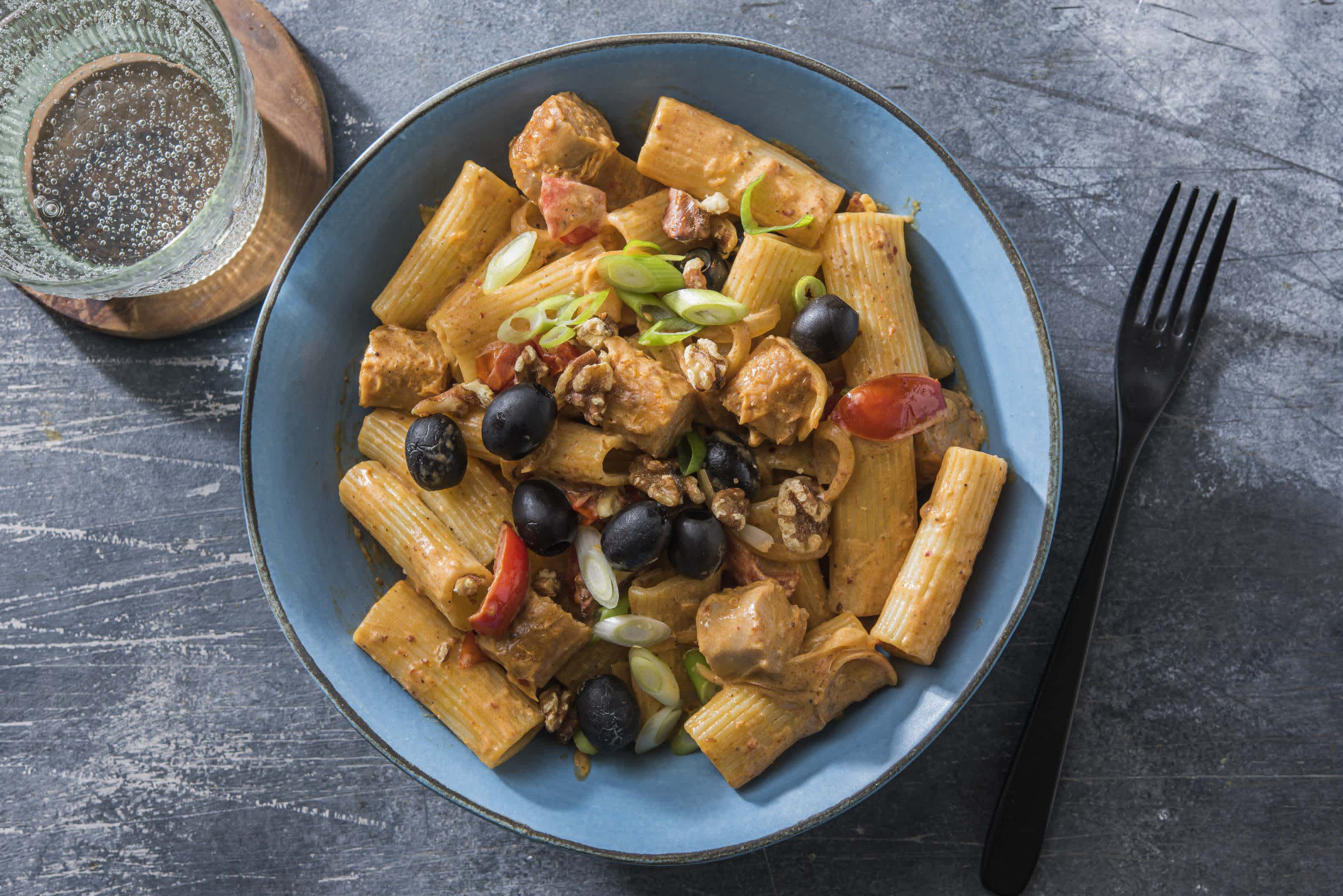 Harissa Sausage Pasta Recipe HelloFresh
