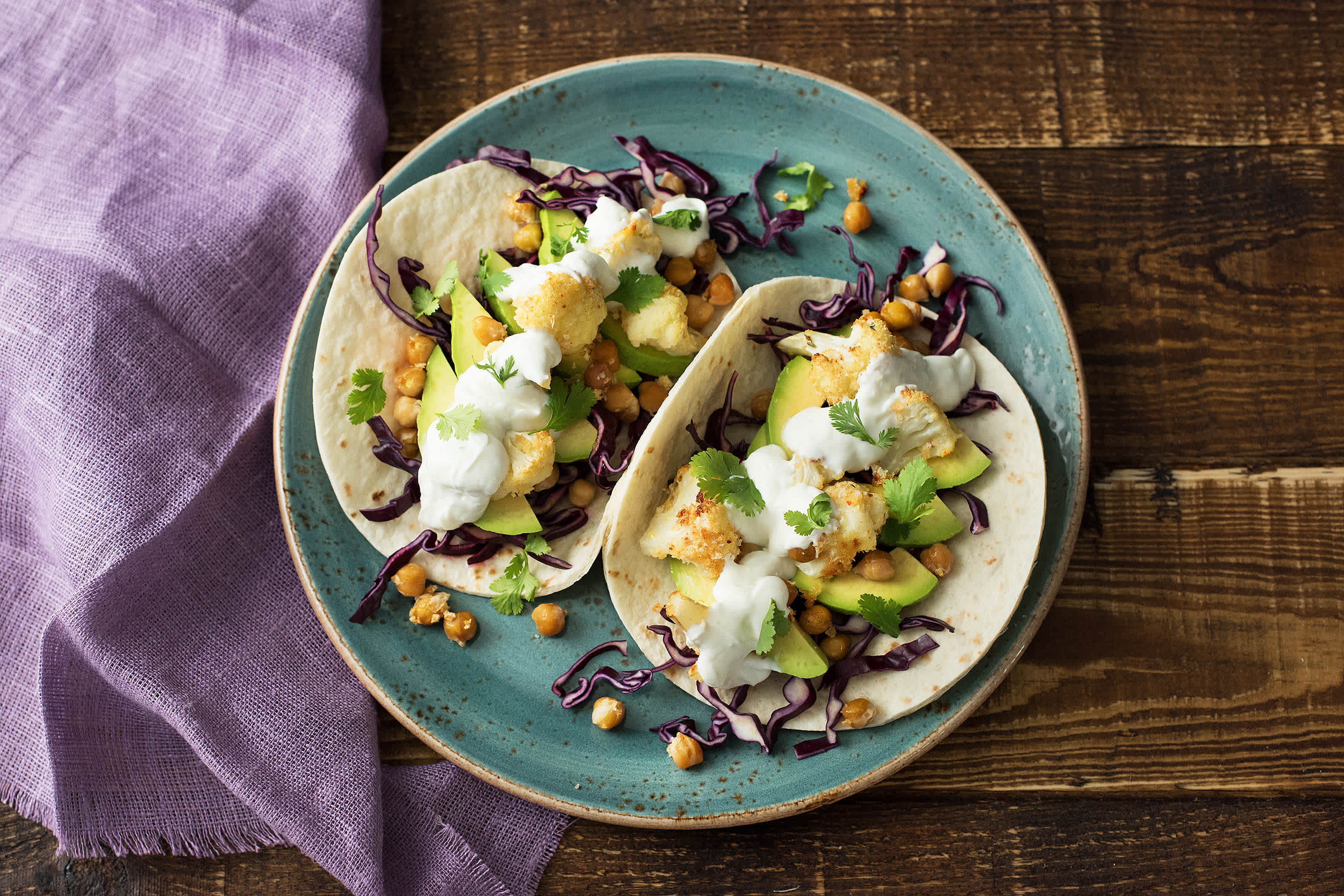 Crispy Cauliflower Tacos Recipe HelloFresh