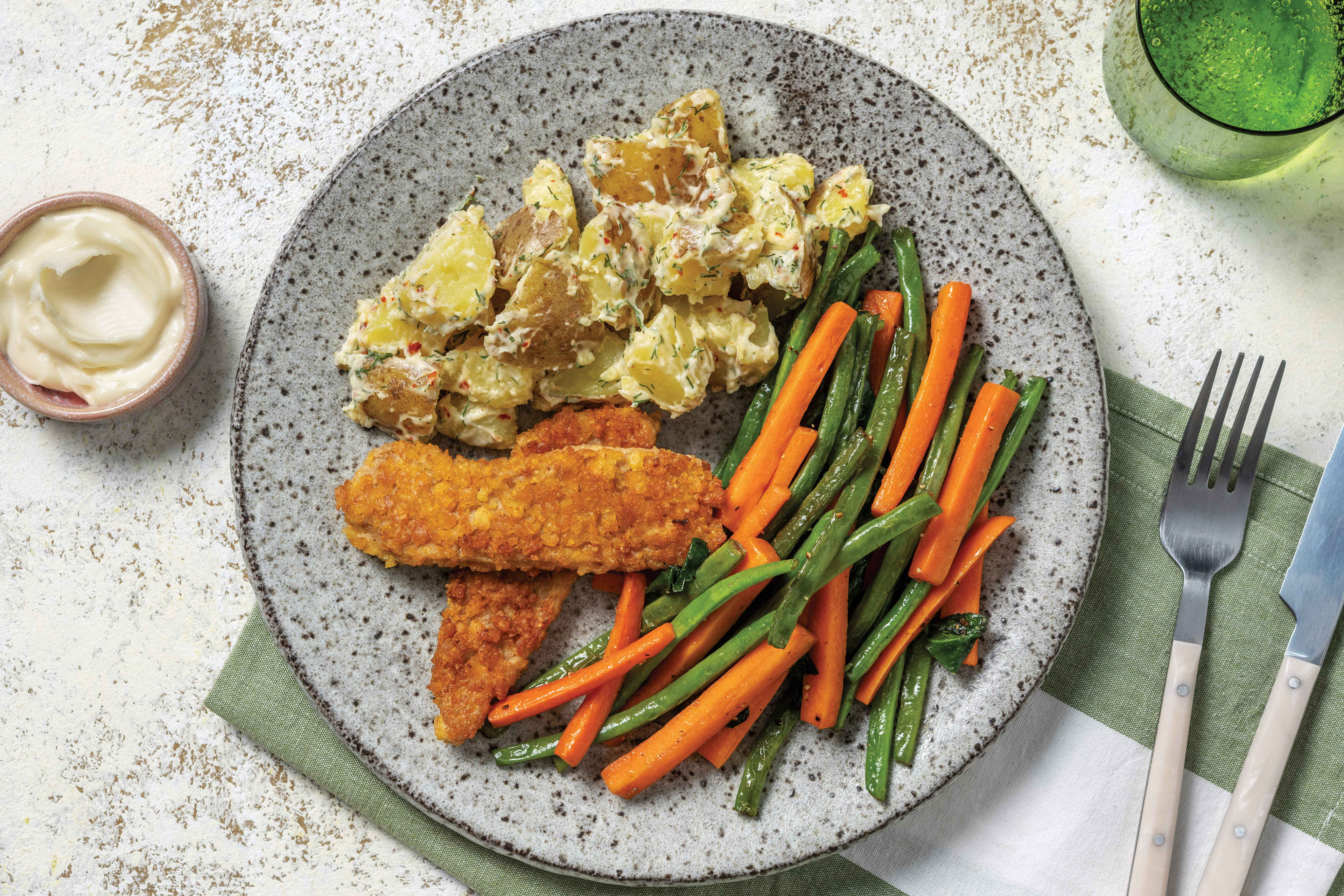 PlantBased Crumbed Chicken Tenders Recipe HelloFresh