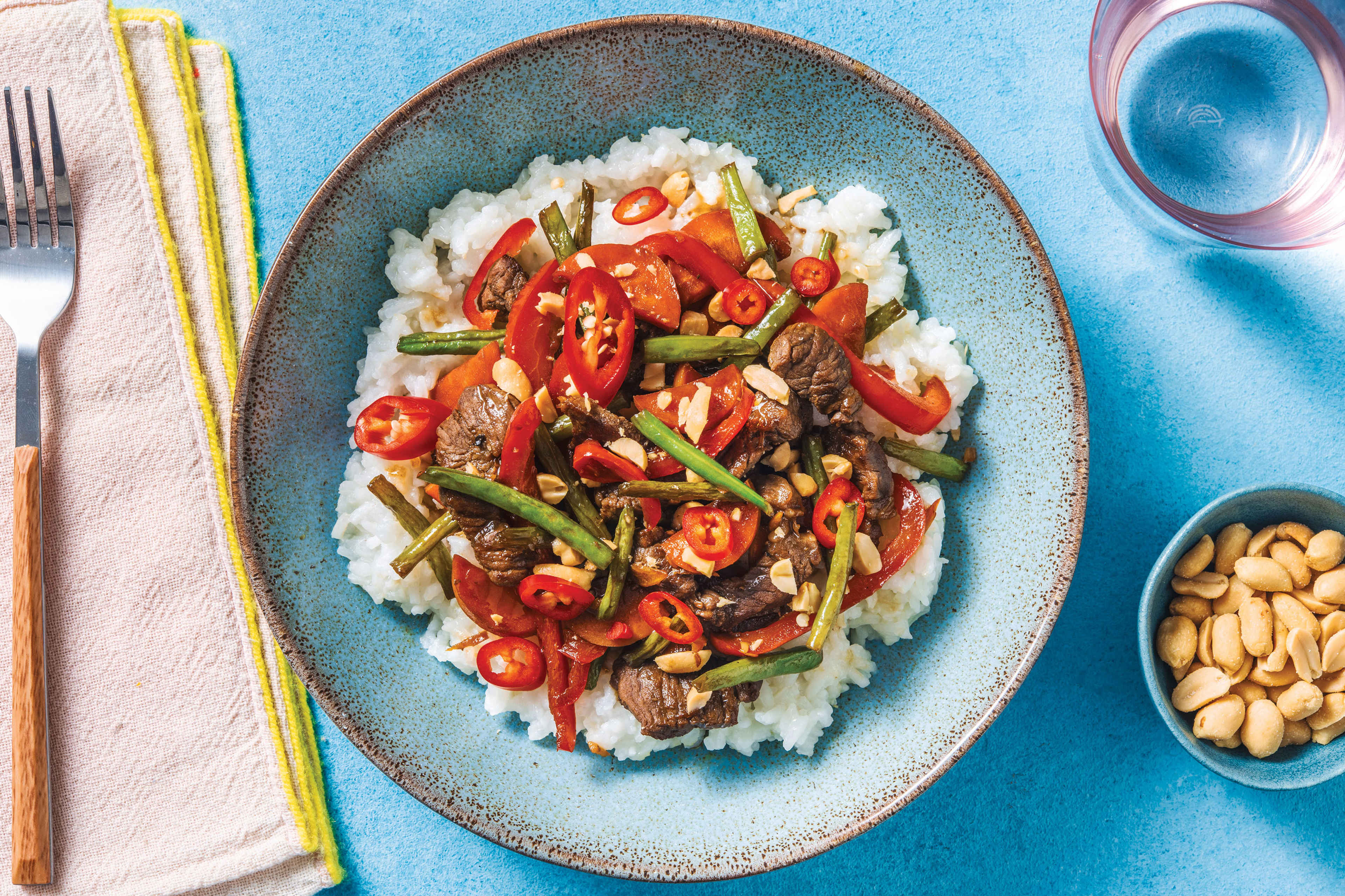 Garlic Beef & Veggie StirFry Recipe HelloFresh