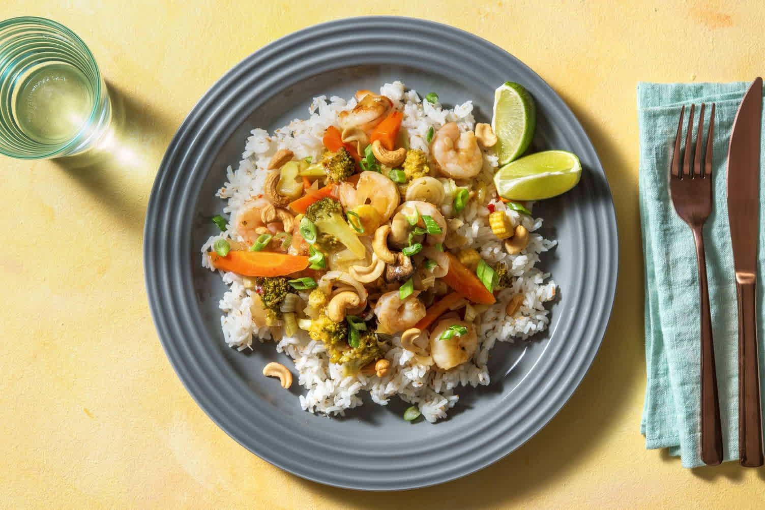 Garnelen in scharfer Won-Tan-Soße Rezept | HelloFresh