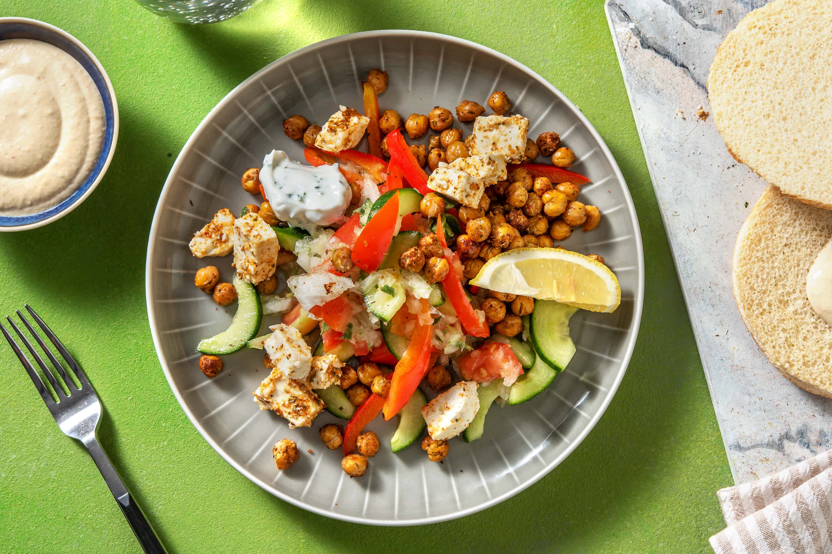 Griechische Mezze-Platte Rezept | HelloFresh