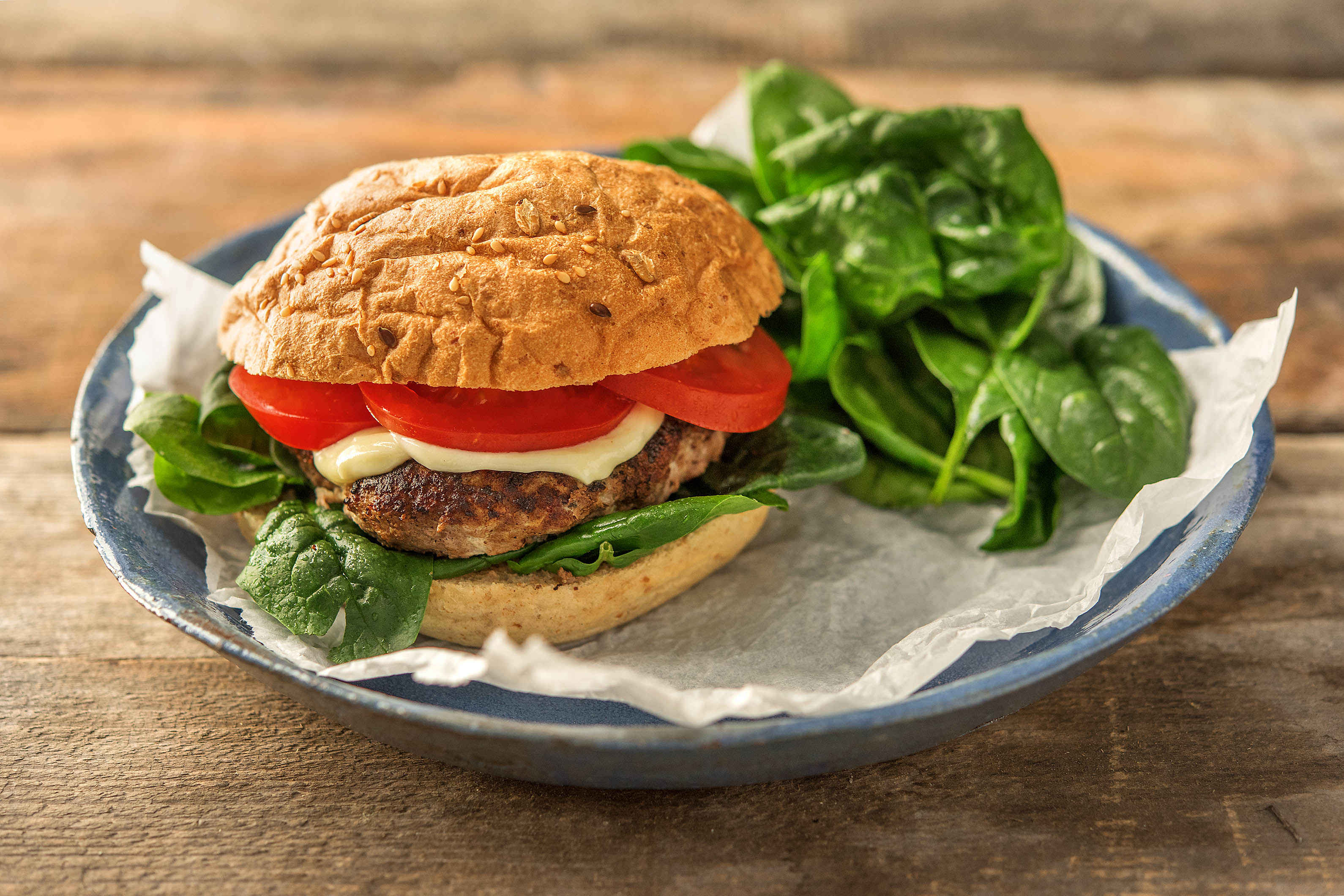 Honey Dijon Beef & Salad Burgers Recipe HelloFresh