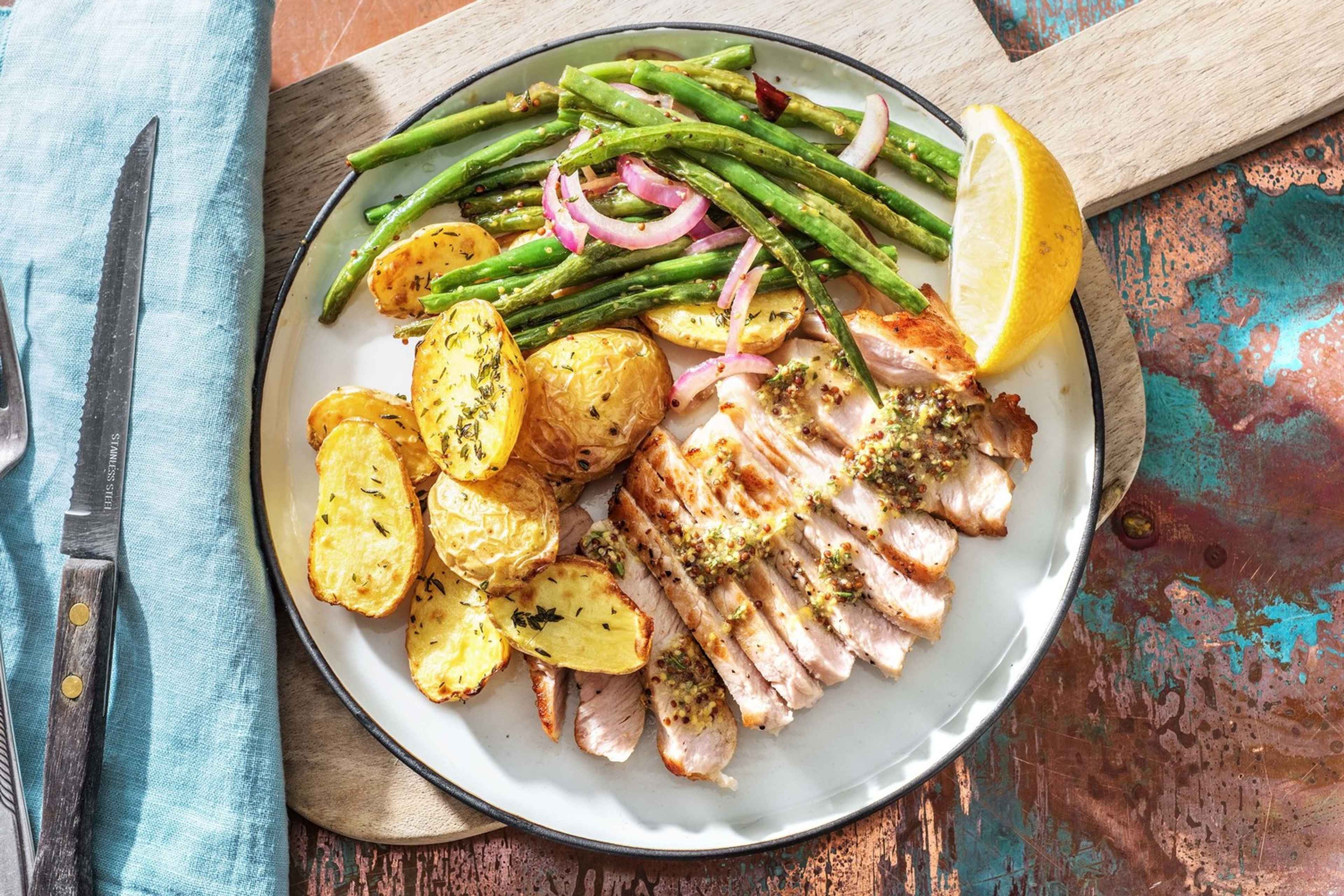 Honey Mustard Pork Chops Recipe HelloFresh