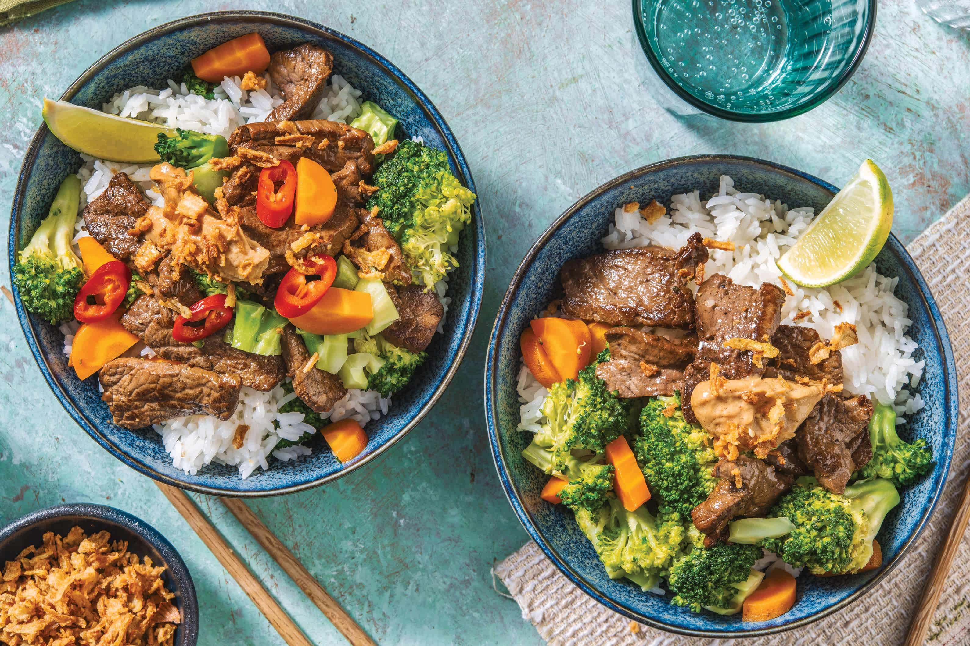 HoneySoy Beef Strips Recipe HelloFresh