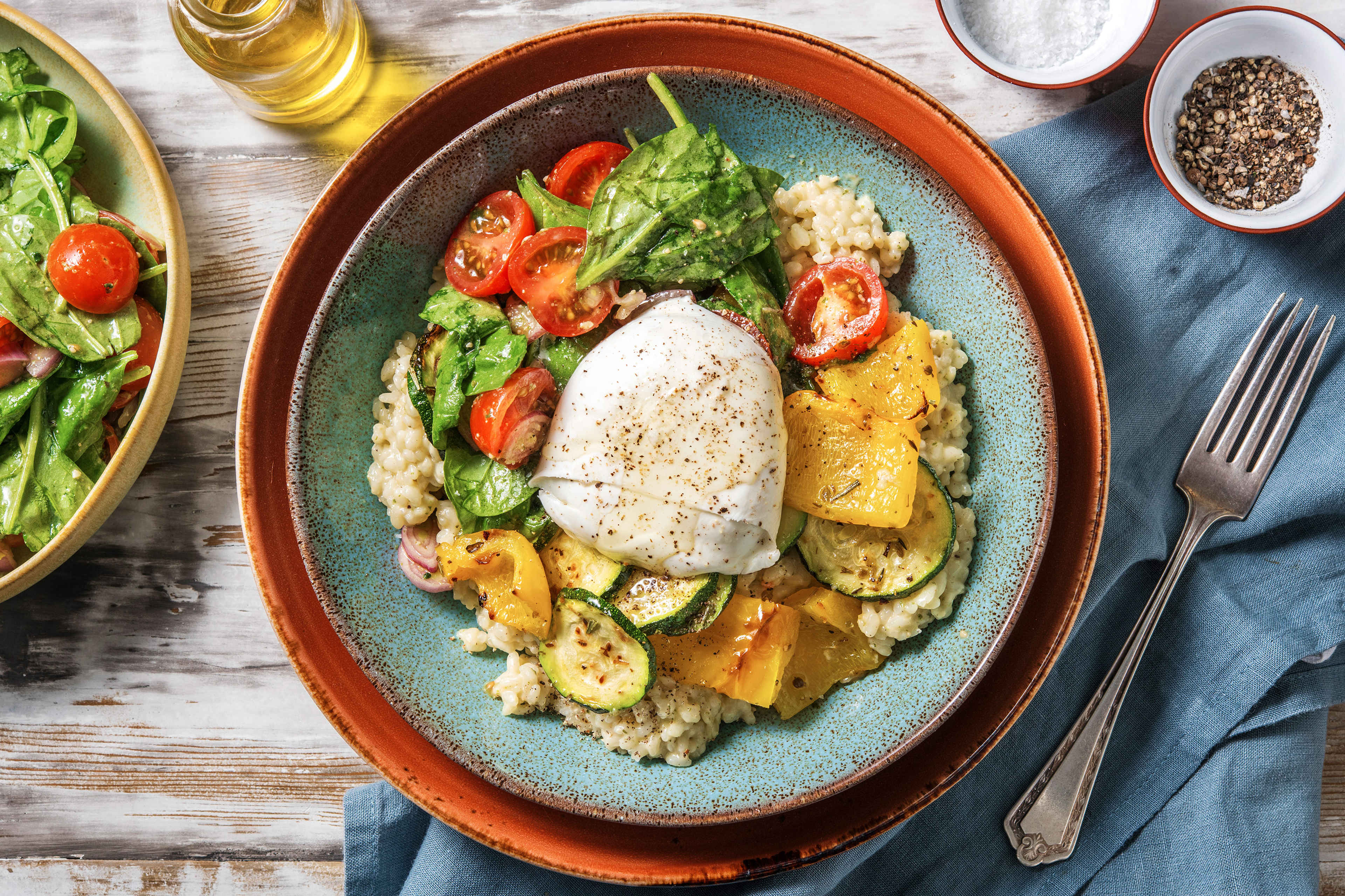 Italienische Antipasti Reis Bowl Rezept HelloFresh