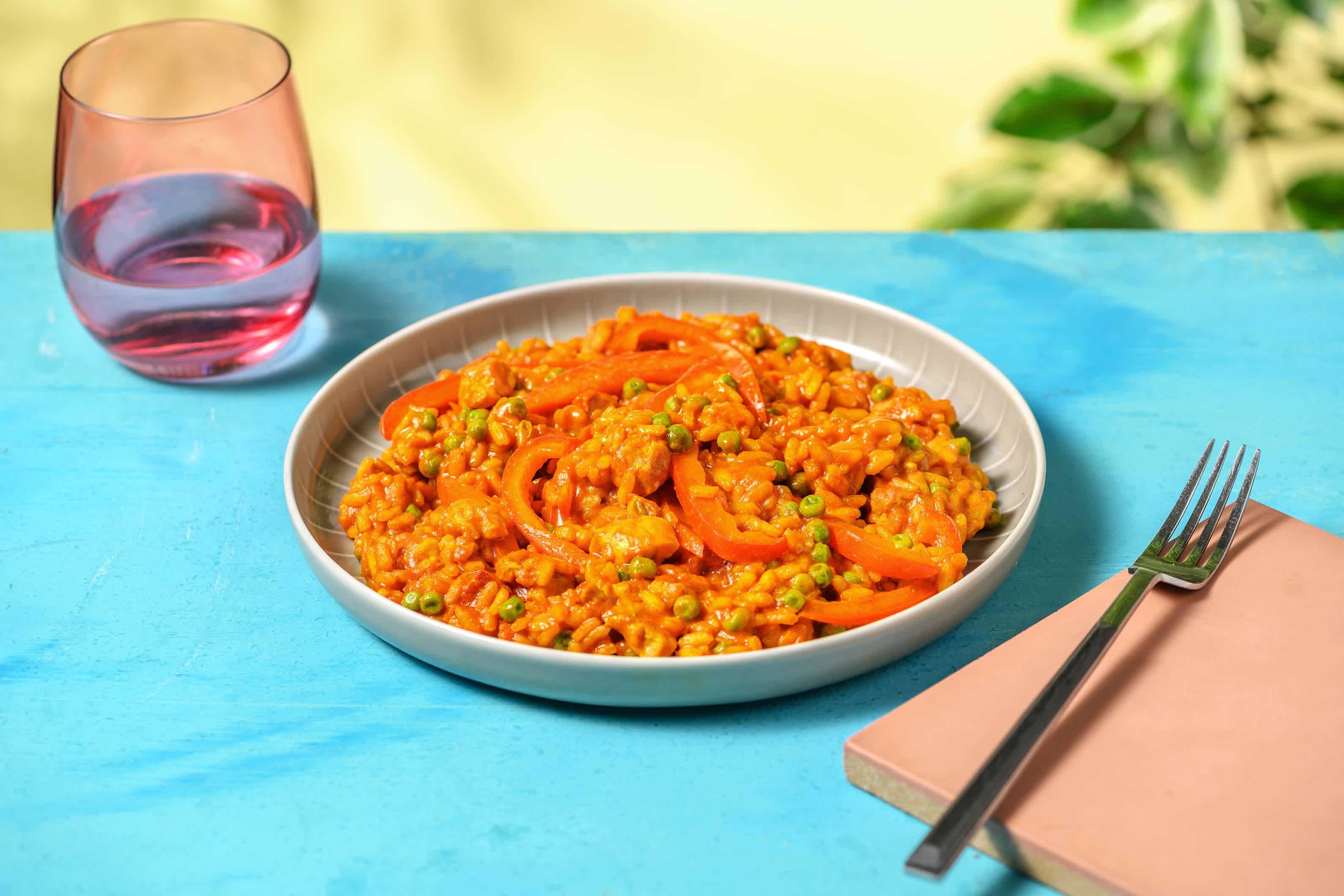 RTH: Paëlla met kip en chorizo