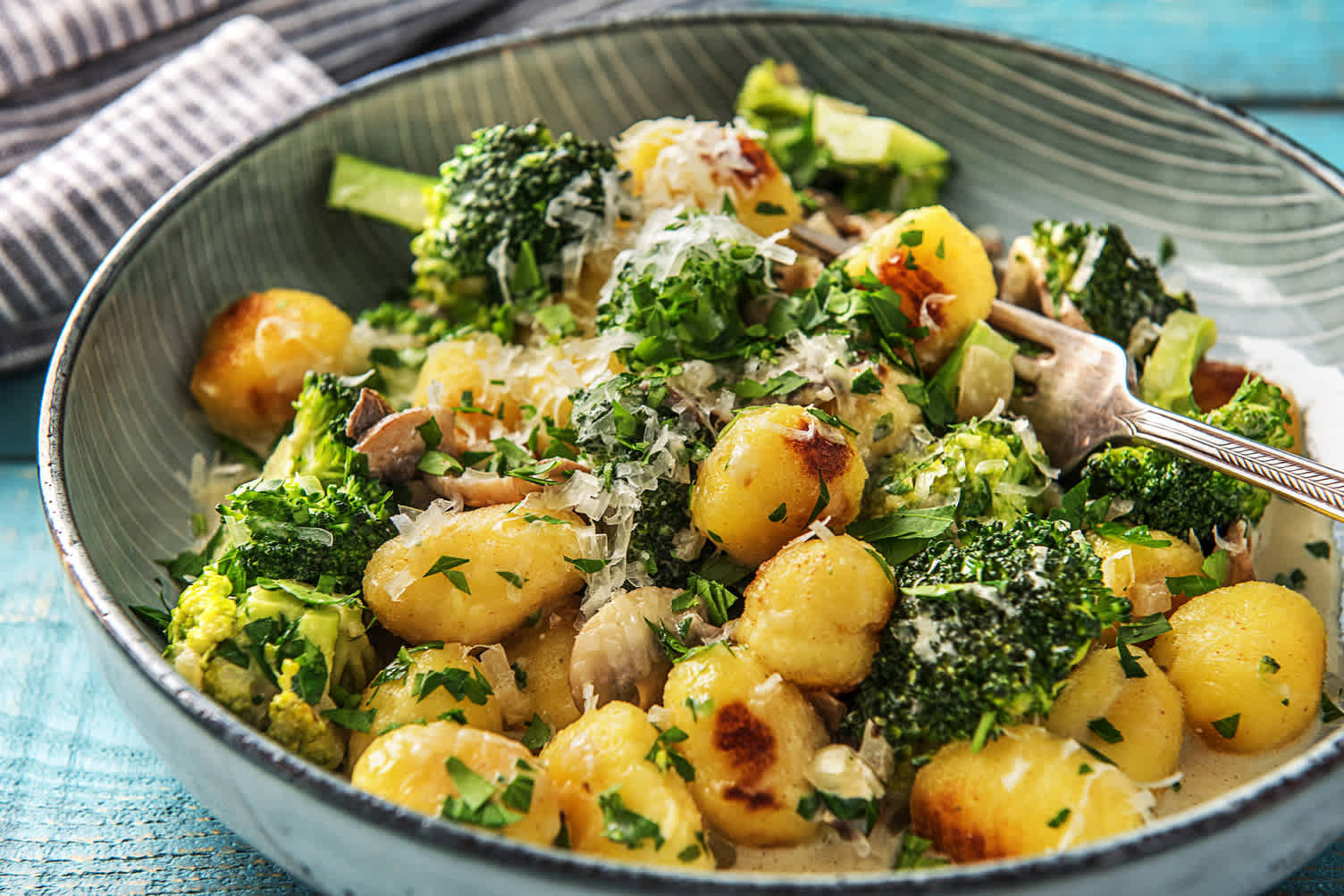 Creamy Pan Fried Gnocchi Cook Now Recipe Hellofresh 3126