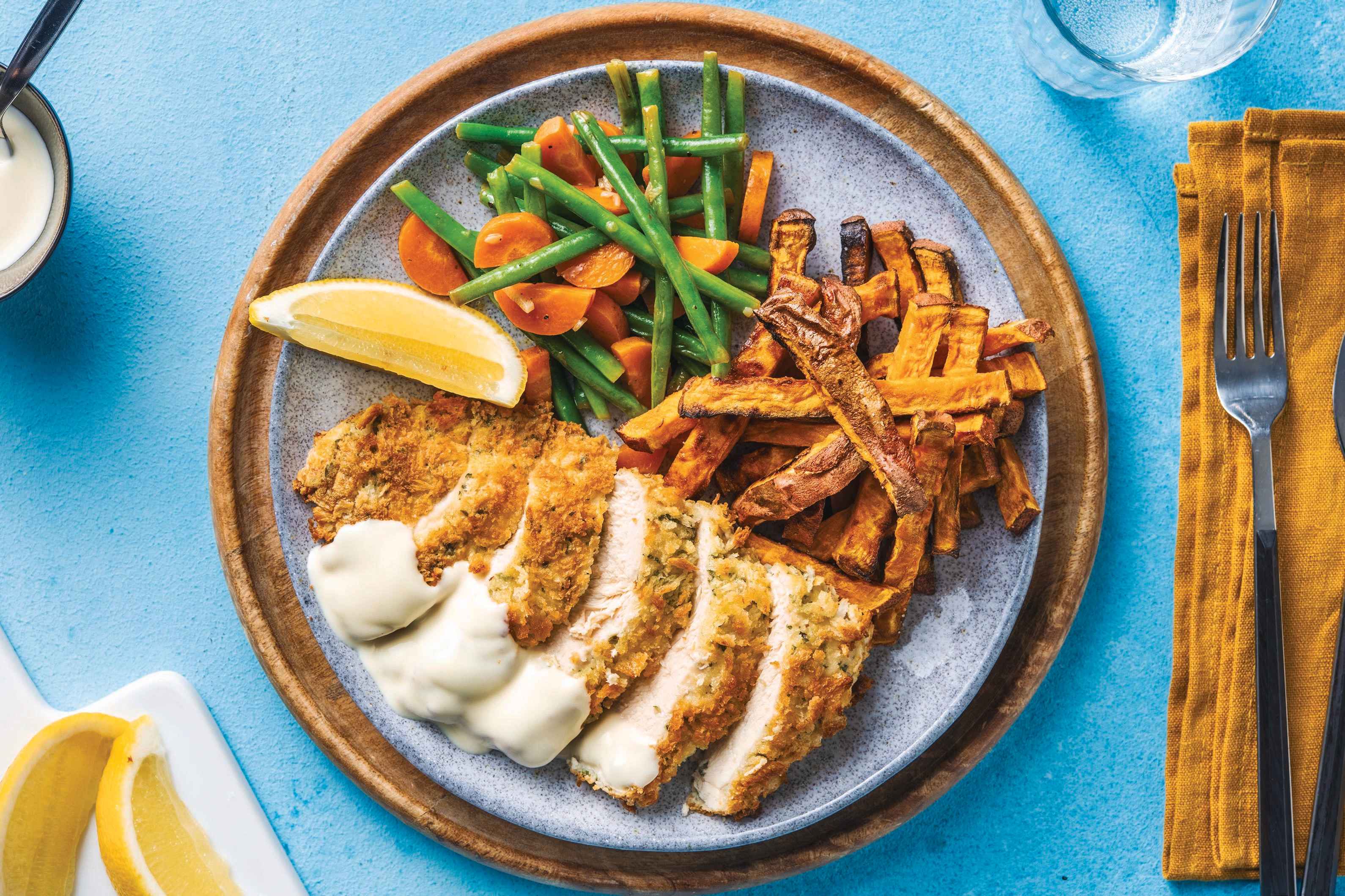 ParmesanCrumbed Chicken Recipe HelloFresh