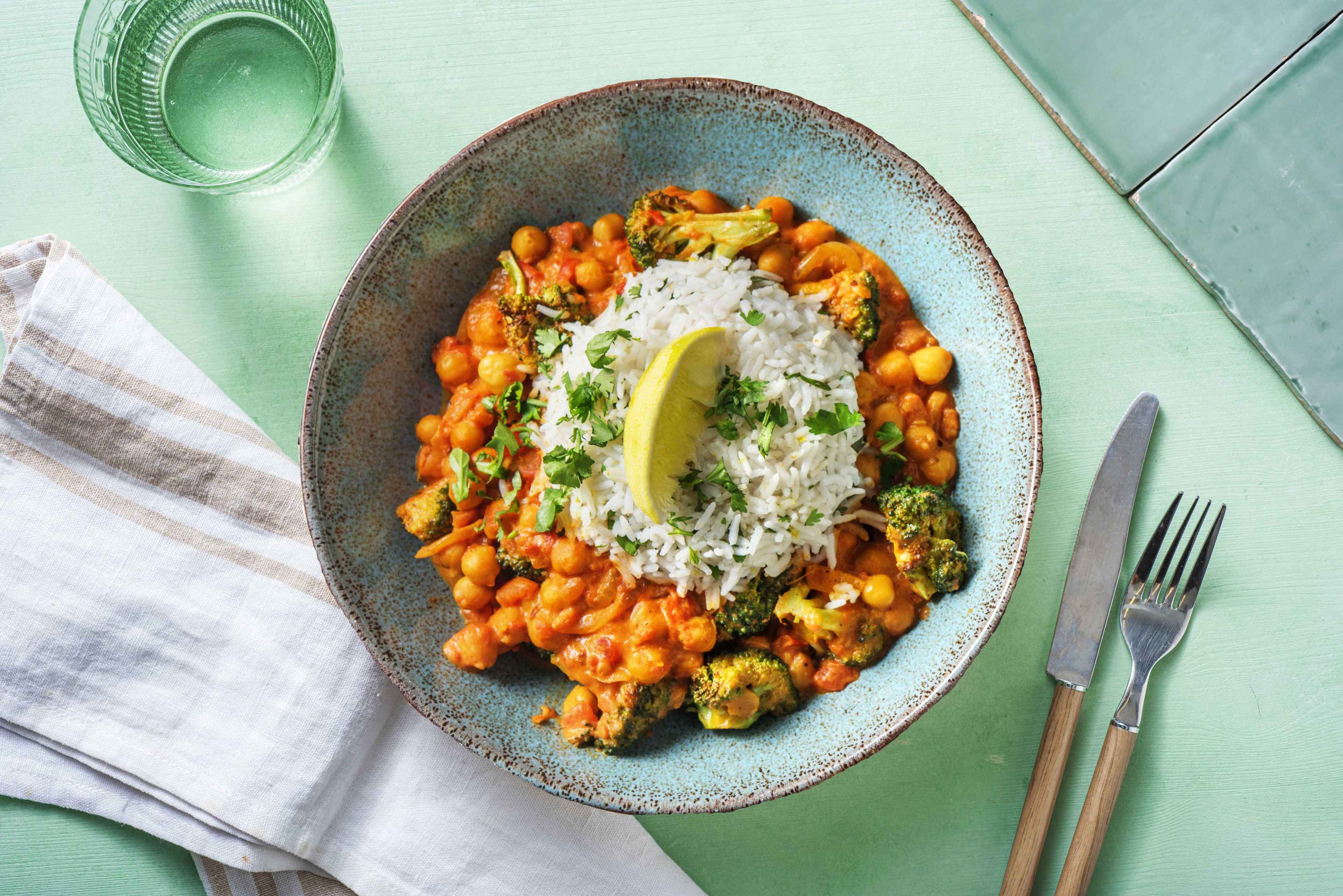 Peanut Butter Chickpea Curry Recipe HelloFresh
