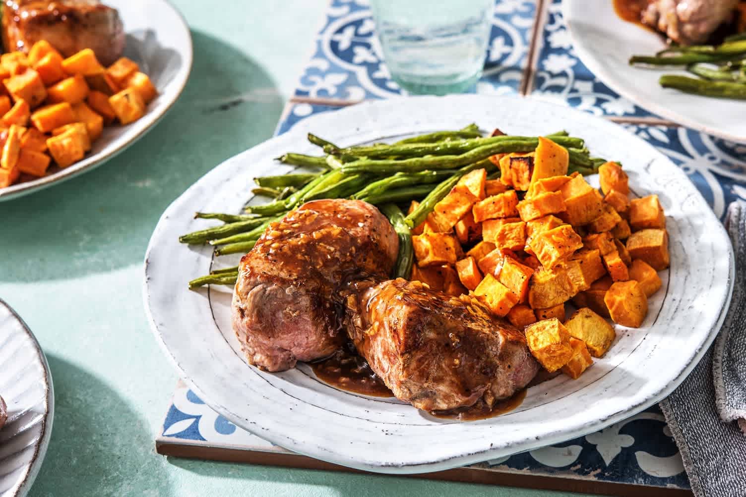 Thyme DemiGlace Pork Recipe HelloFresh
