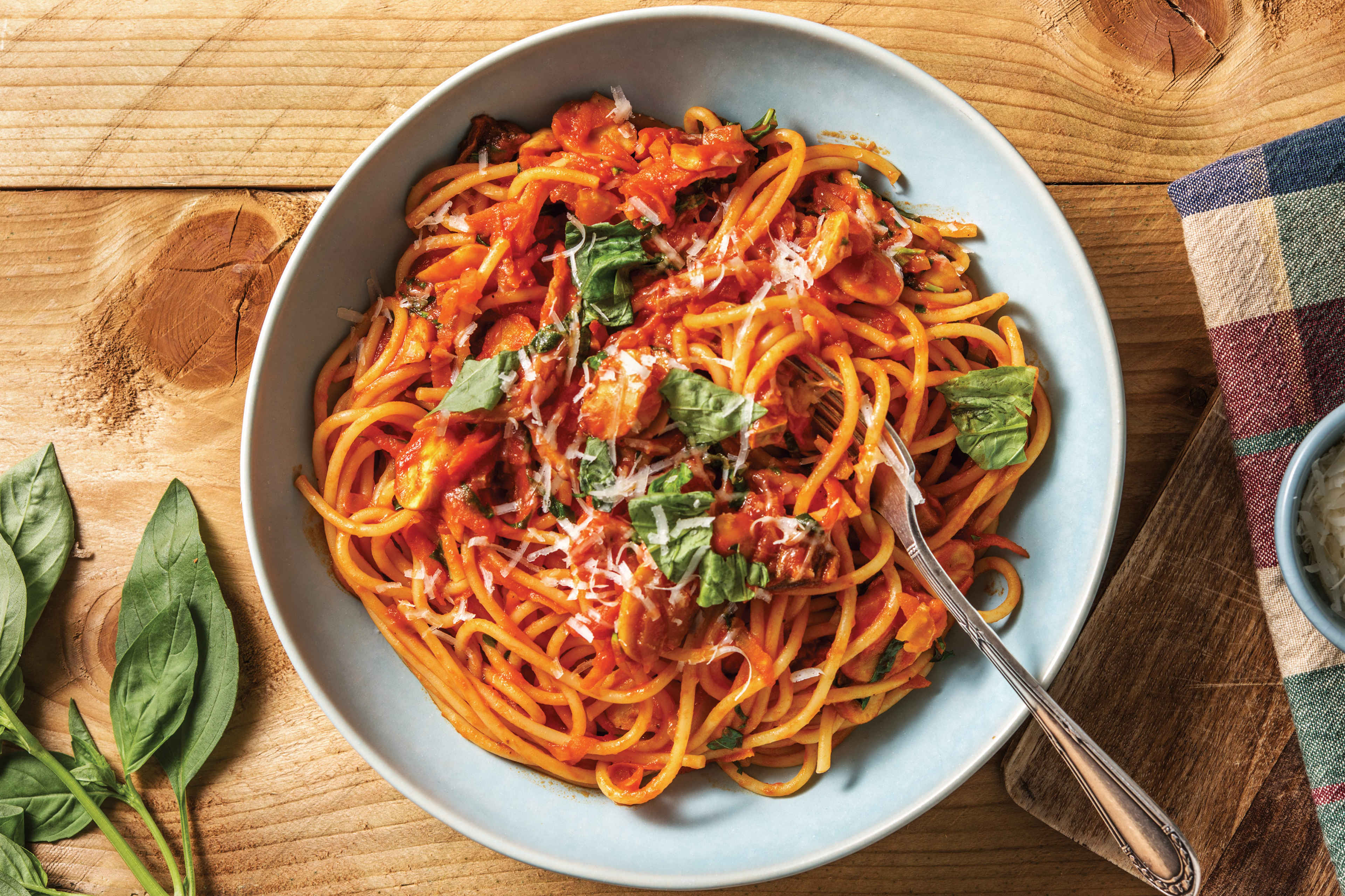 Porcini Mushroom Spaghetti Bolognese Recipe HelloFresh