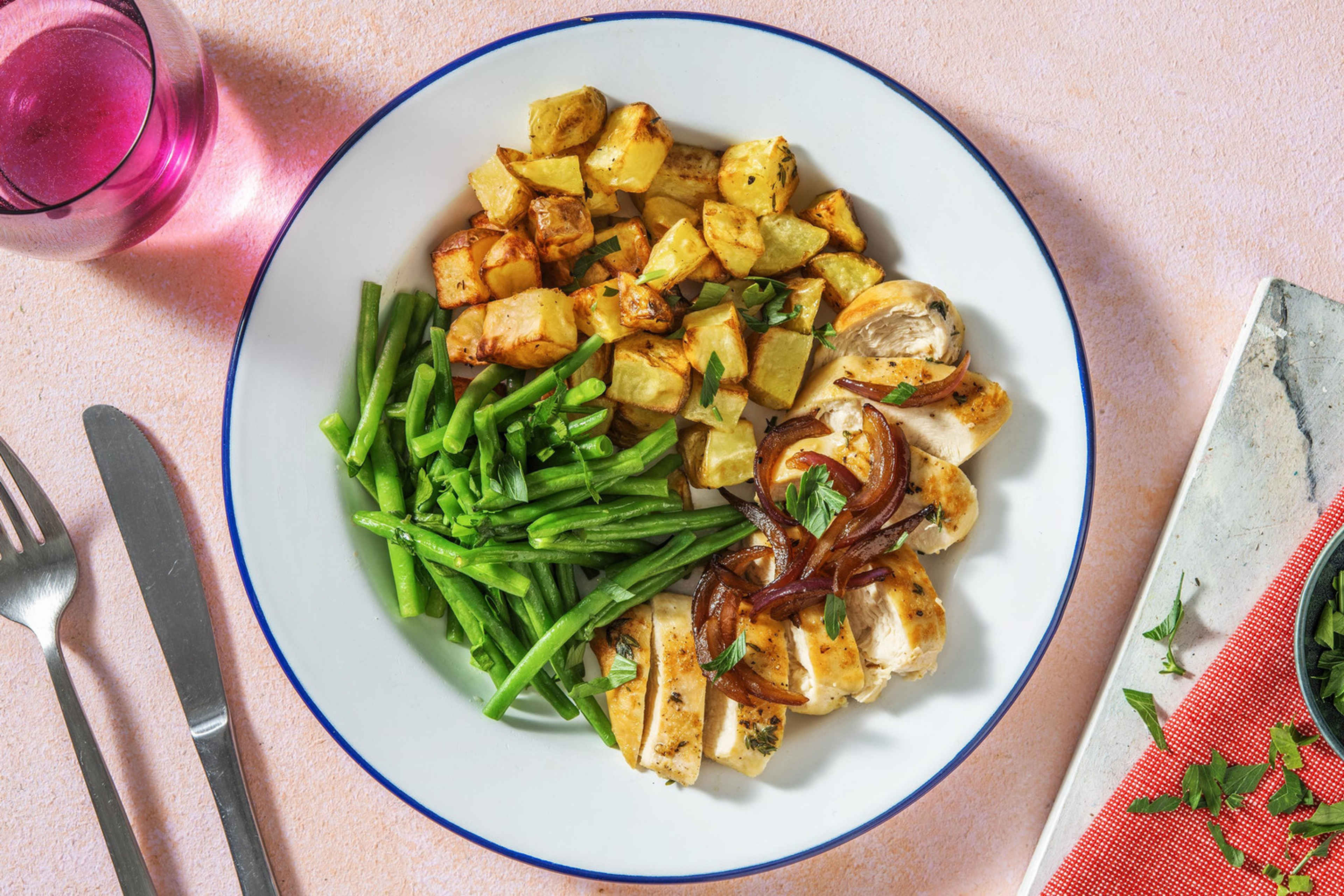 Herby Caramelized Onion Chicken Recipe HelloFresh