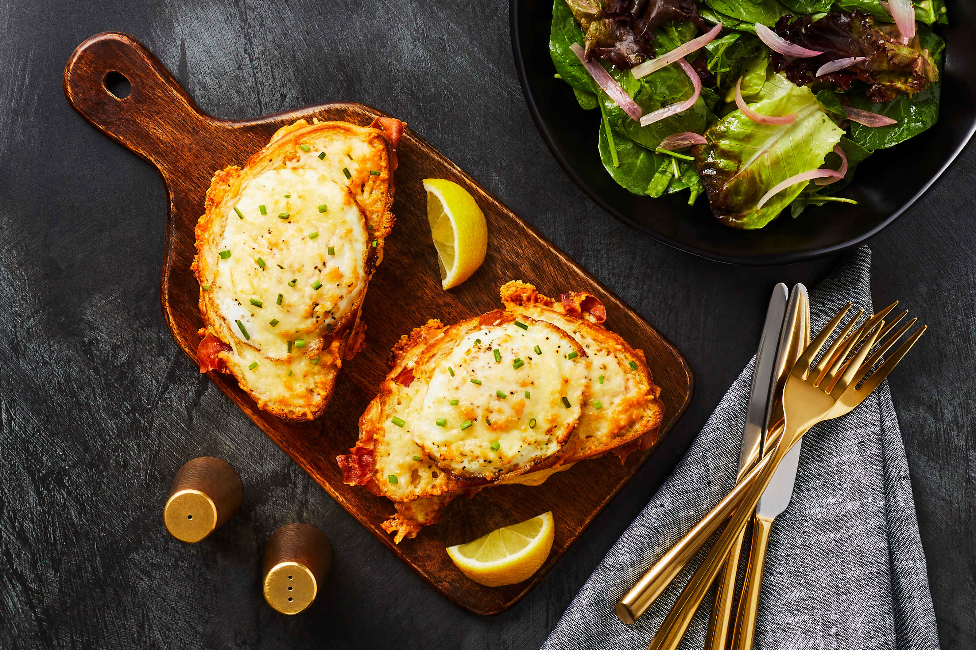 Prosciutto Croque Madame Sandwiches Recipe HelloFresh