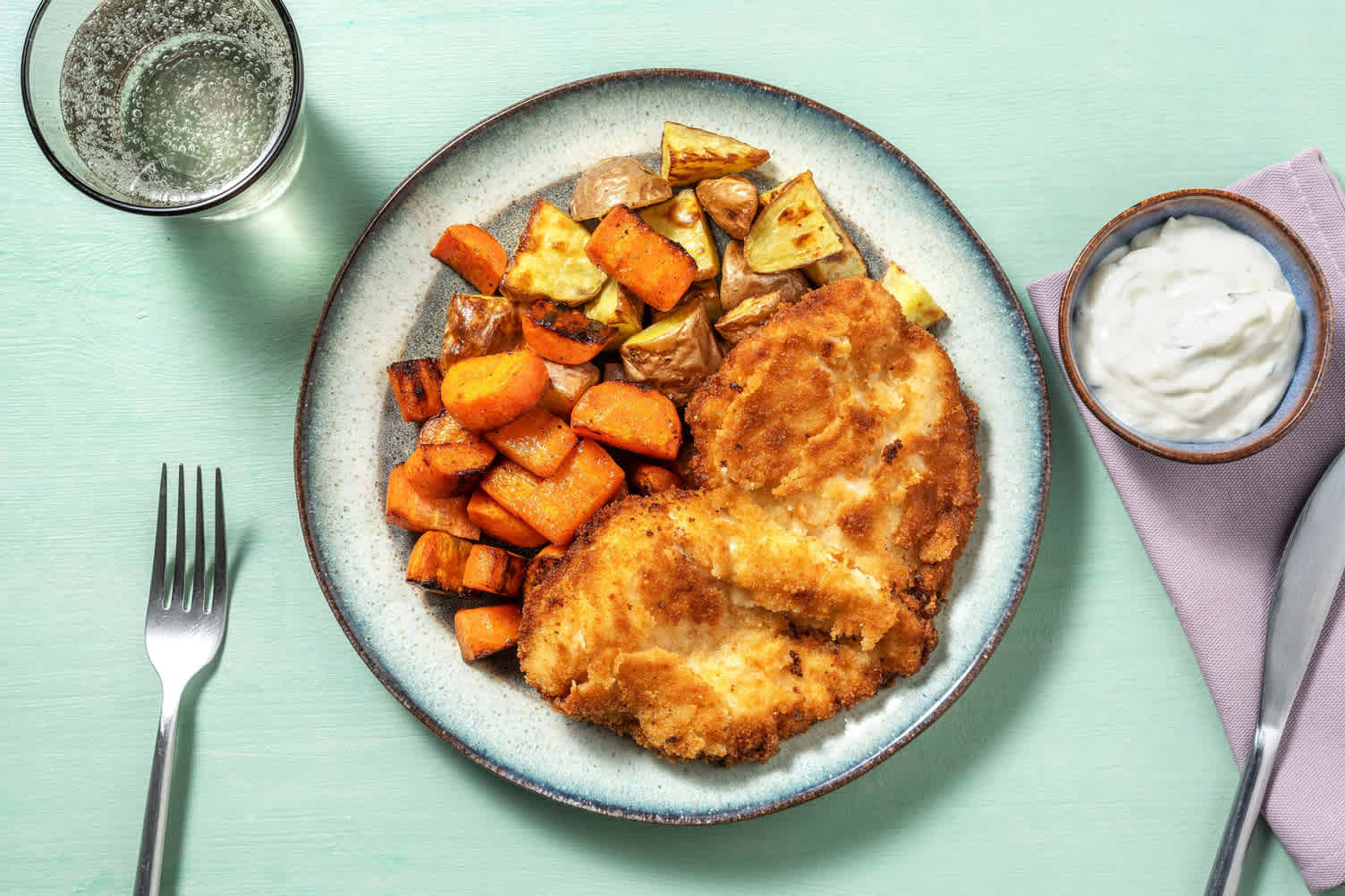 Crispy Chicken Schnitzel Recipe | HelloFresh