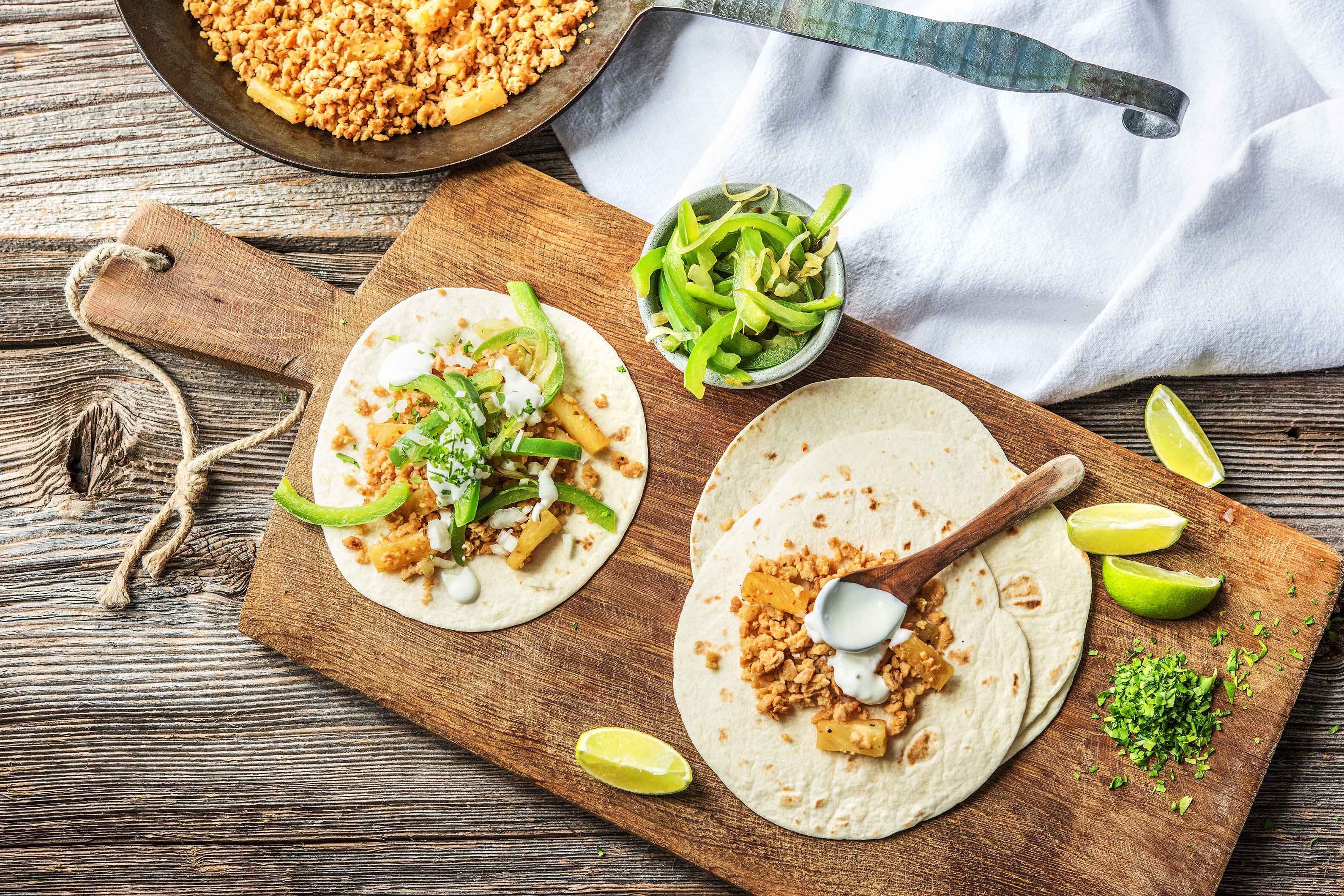 Seitan Tacos al Pastor Recipe HelloFresh