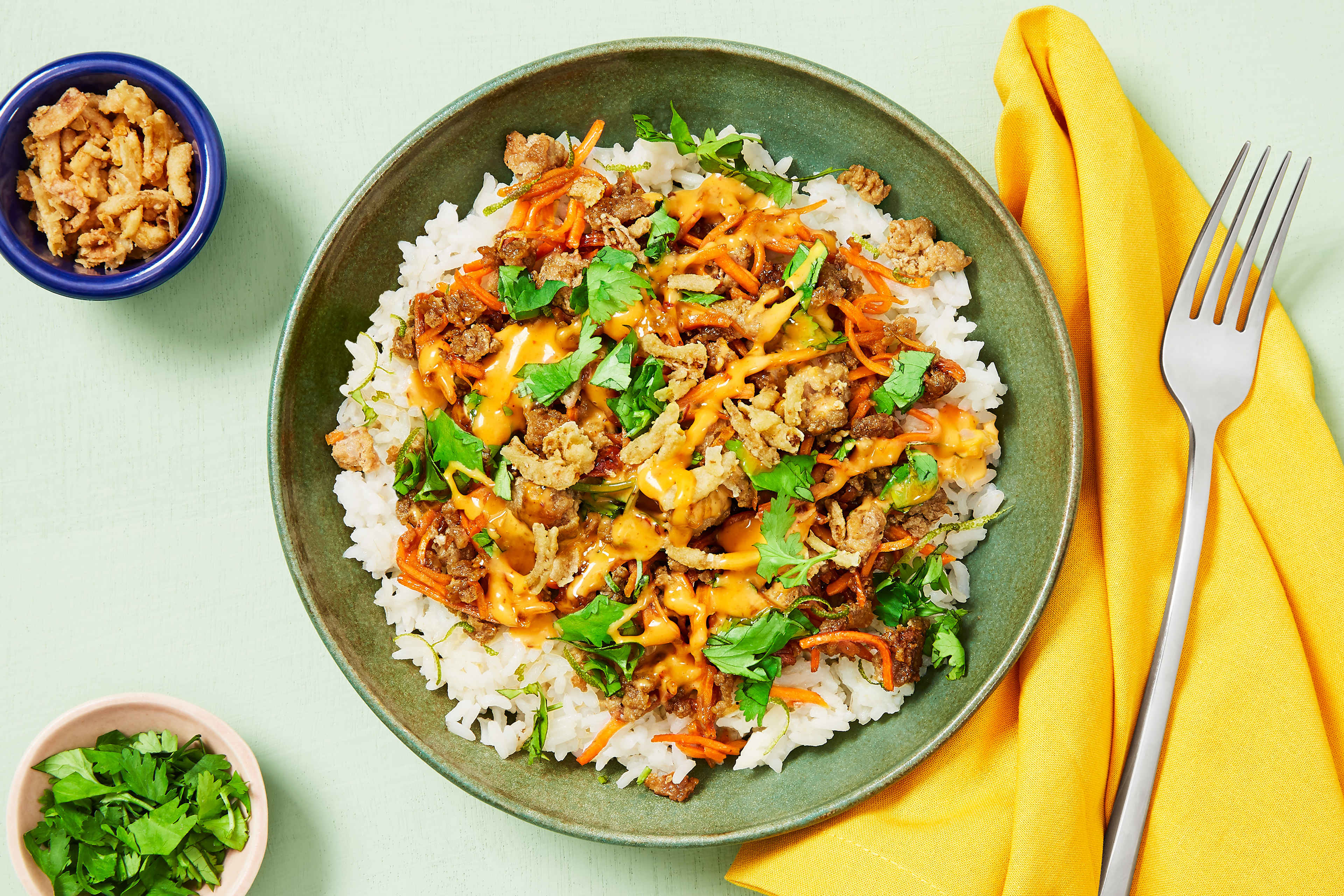 SesameSoy Beef Bowls Recipe HelloFresh