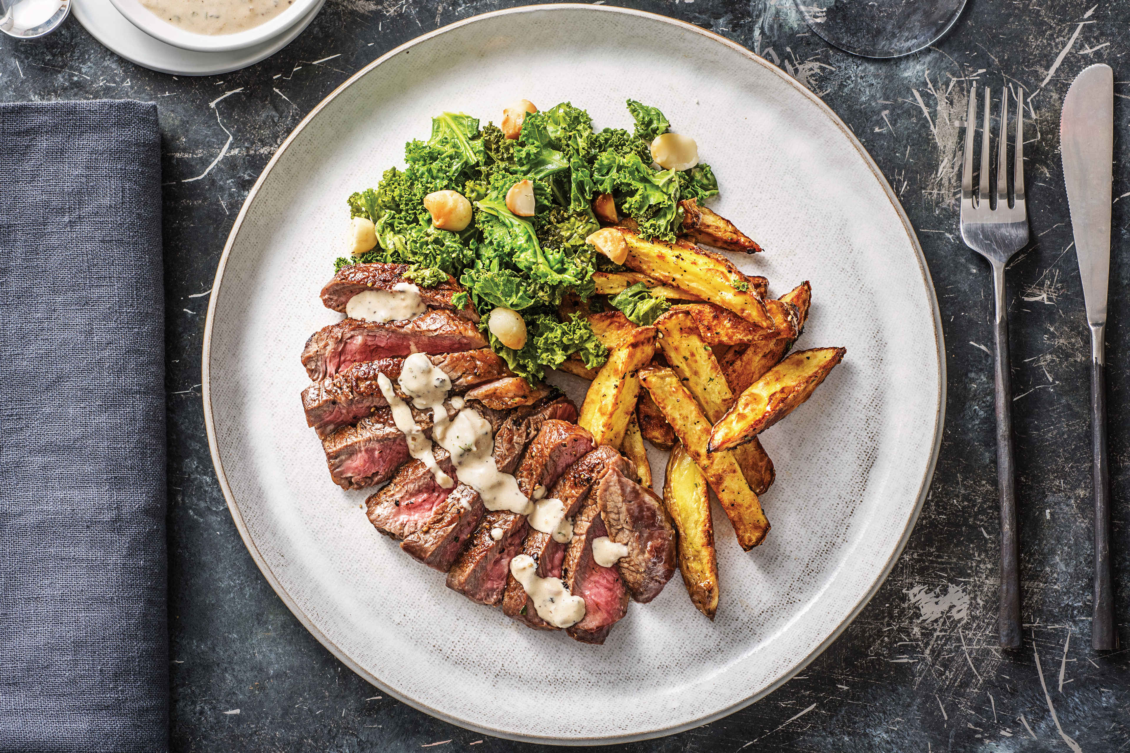 Premium Fillet Steak & Peppercorn Sauce Recipe HelloFresh