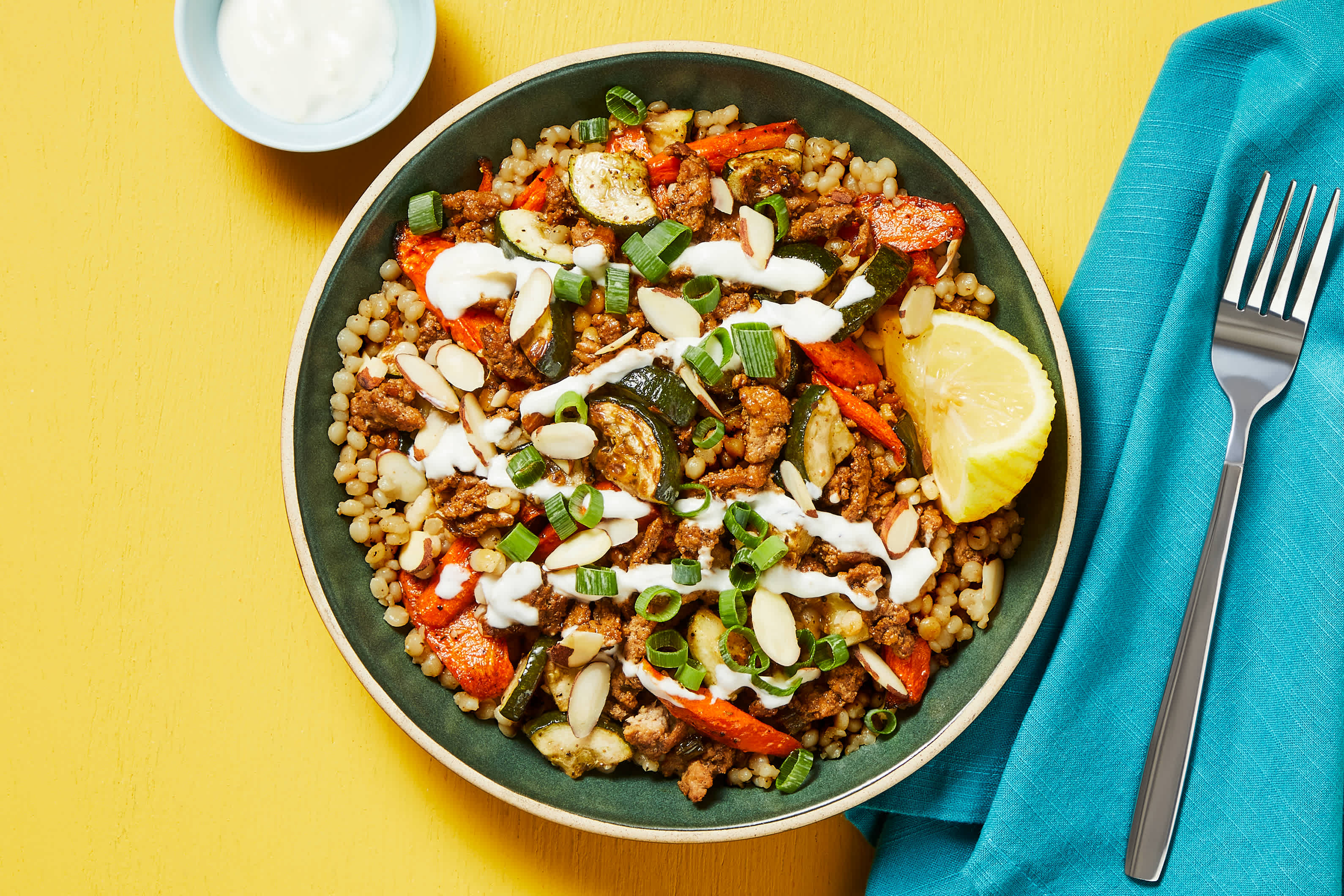 Spice Is Nice Turkey Couscous Bowls Recipe HelloFresh