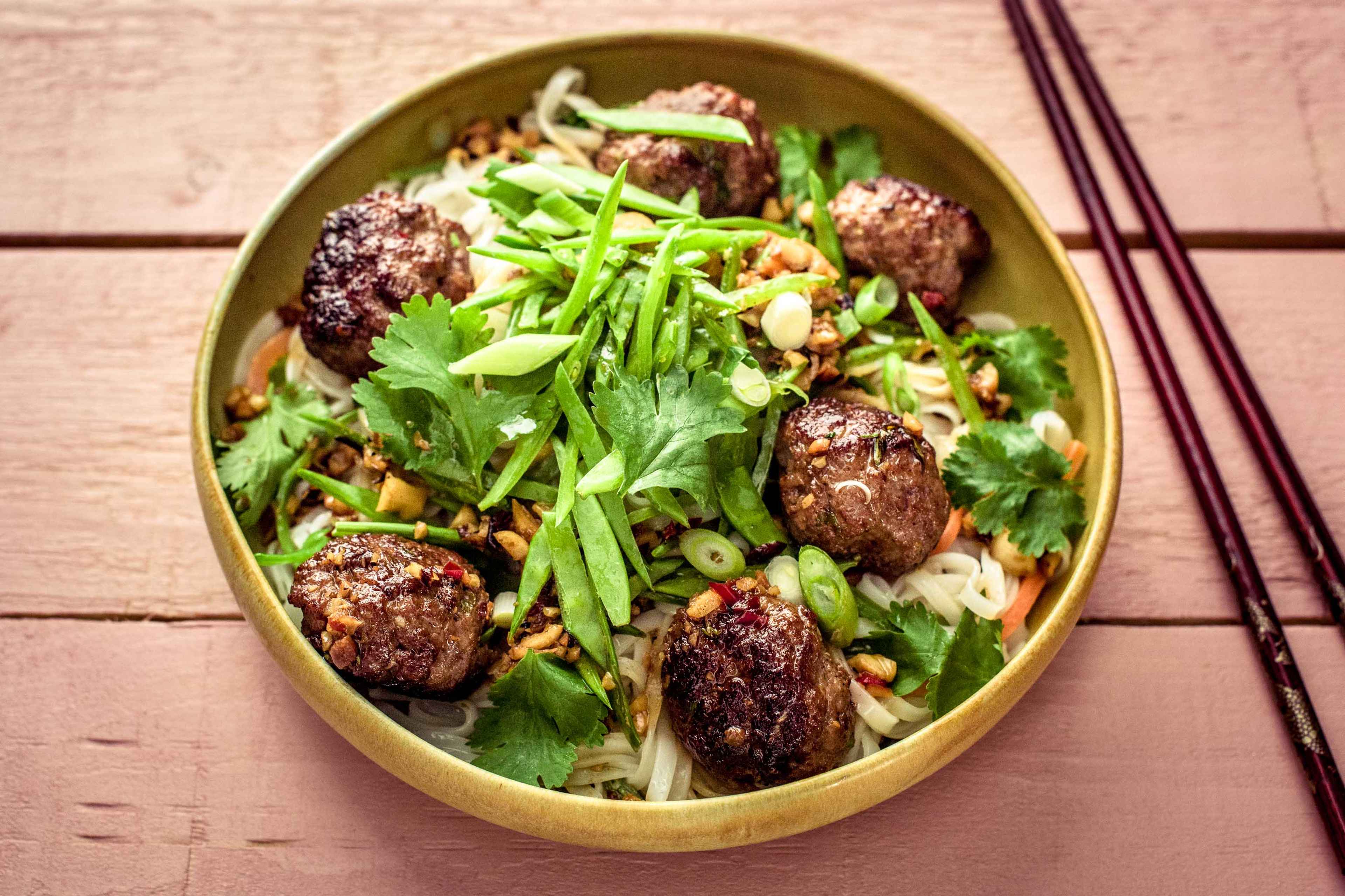 Sticky Pork Meatballs Recipe HelloFresh