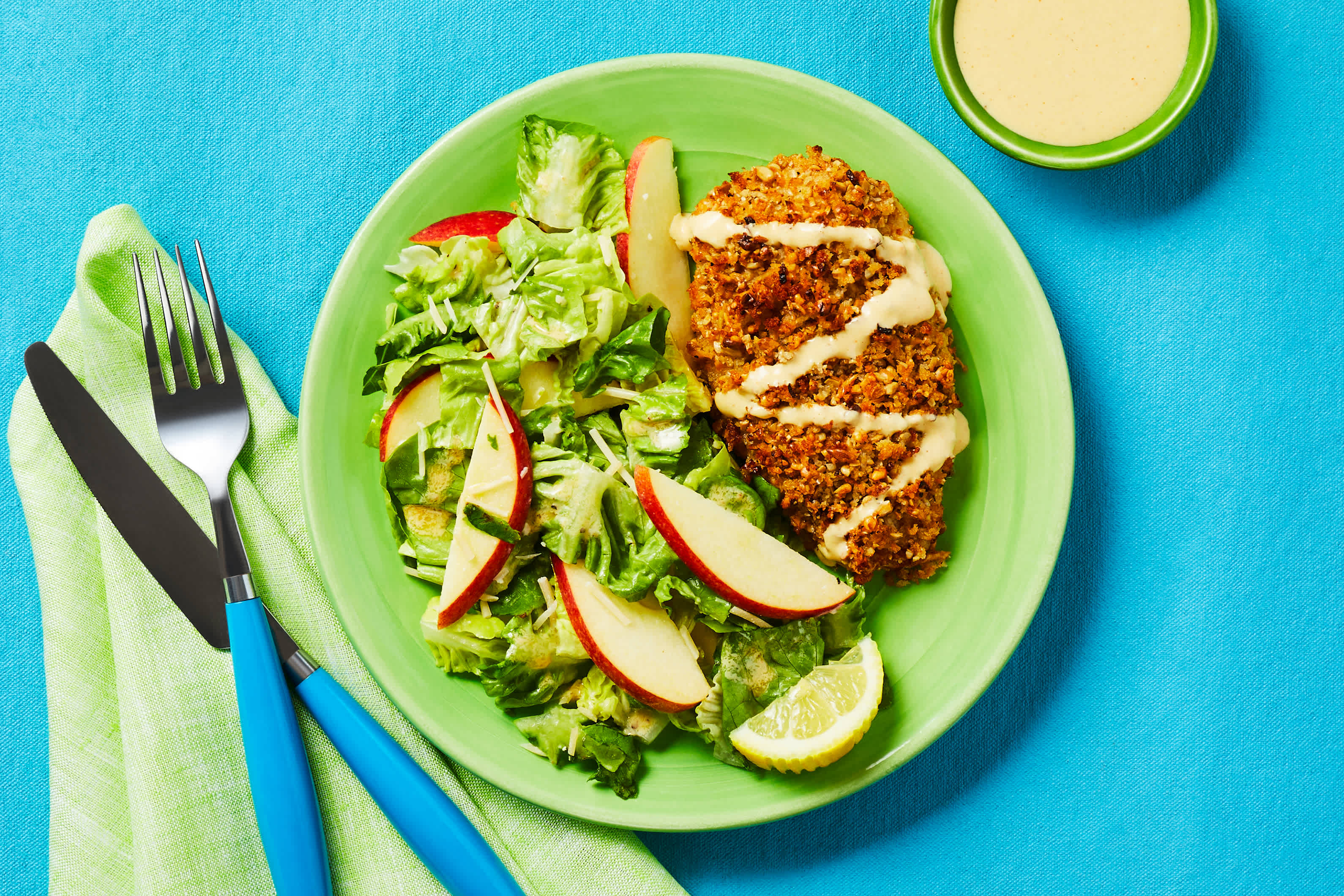 SunflowerCrusted Chicken Recipe HelloFresh
