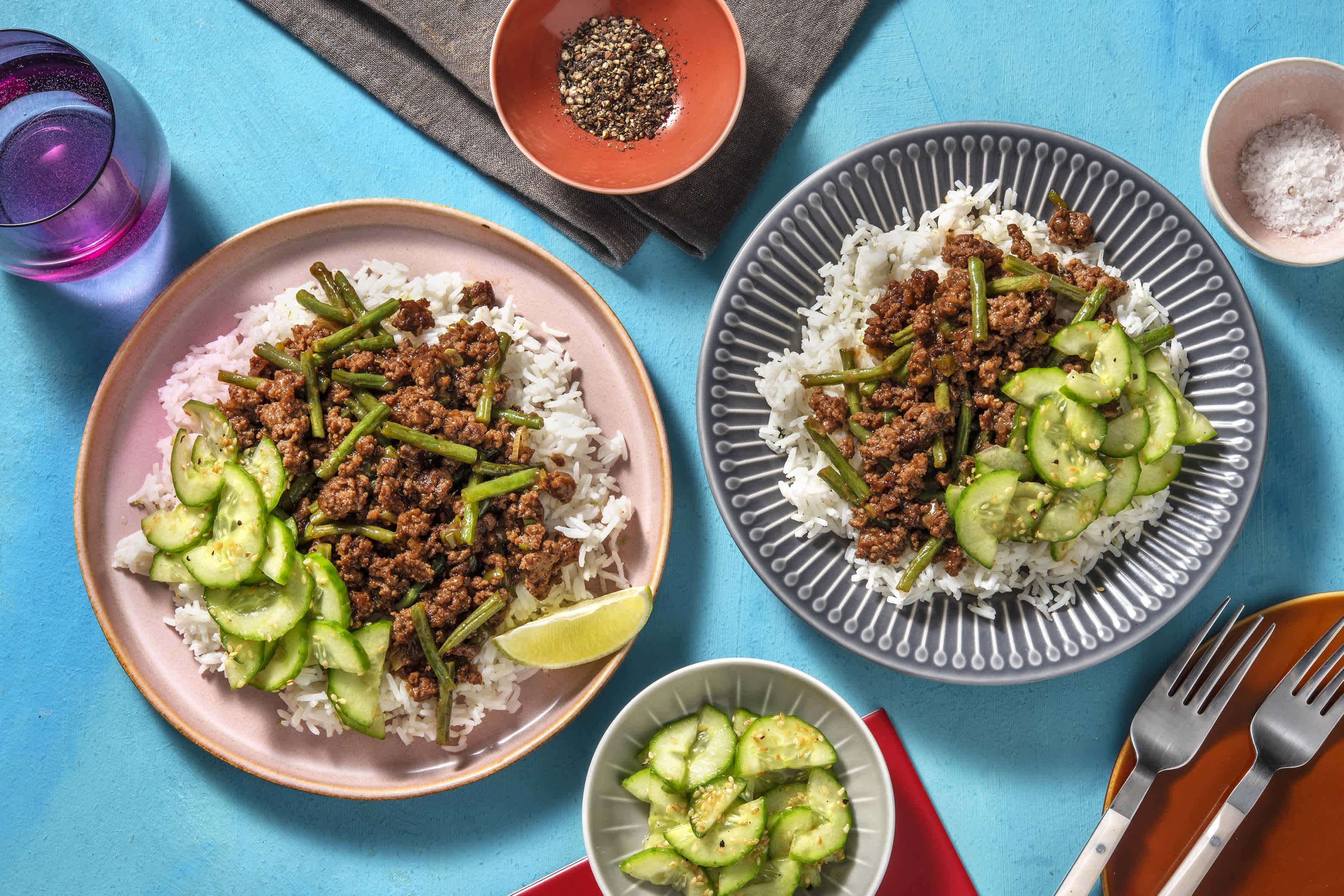 Teriyaki Beef Mince Recipe | HelloFresh