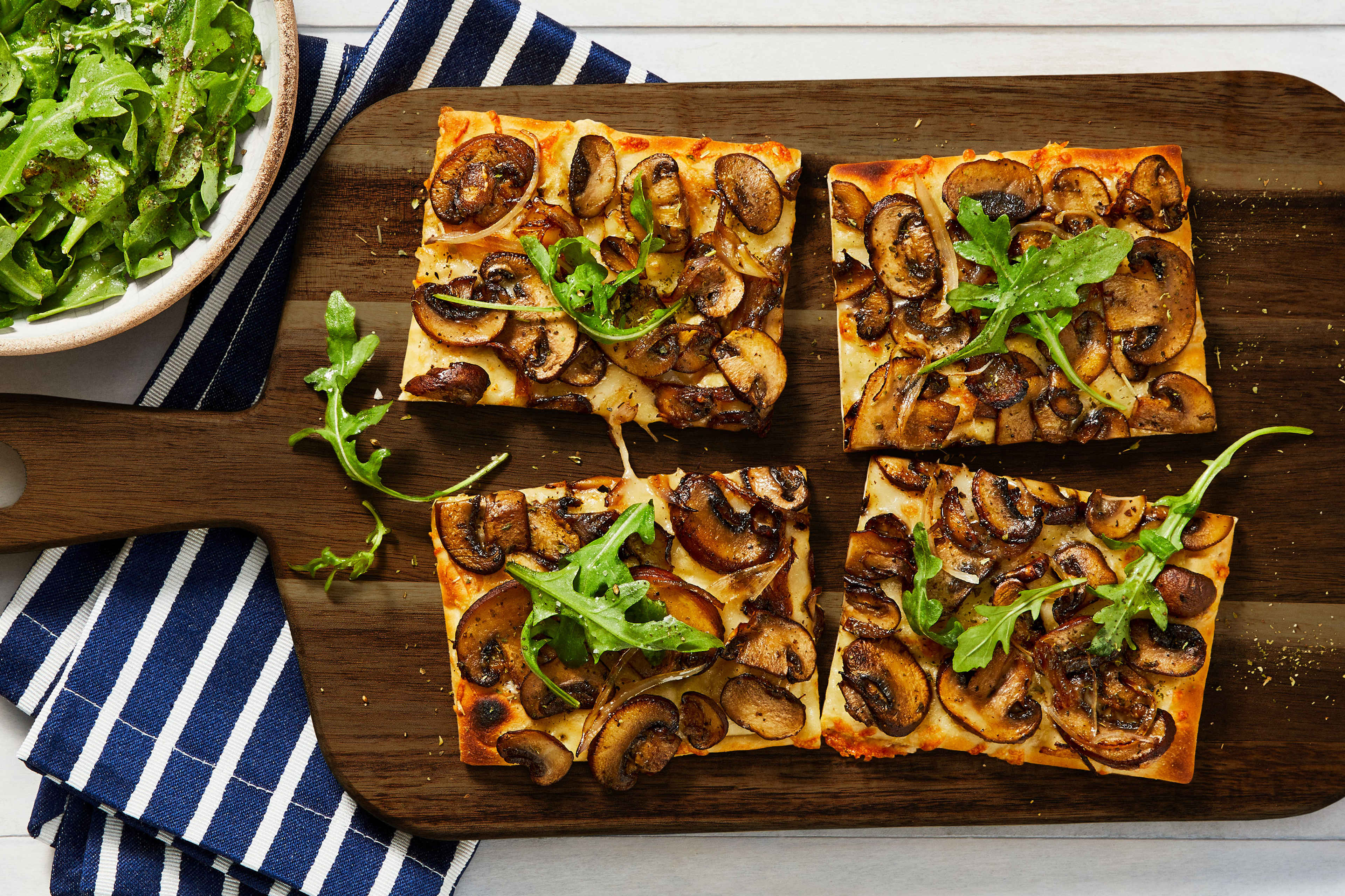 Truffled Mushroom Flatbreads Recipe HelloFresh