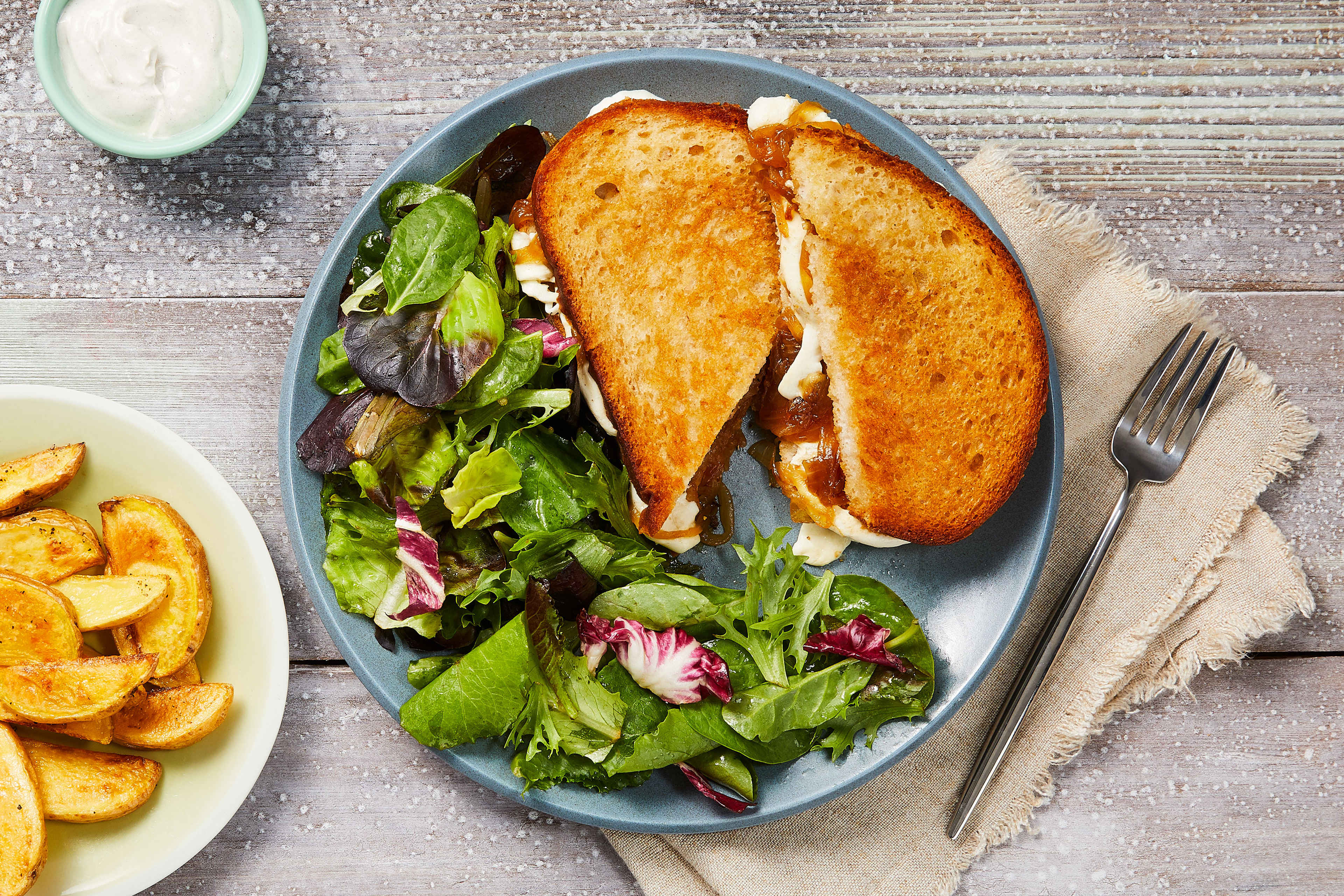 Truffled Onion Grilled Cheeses Recipe HelloFresh