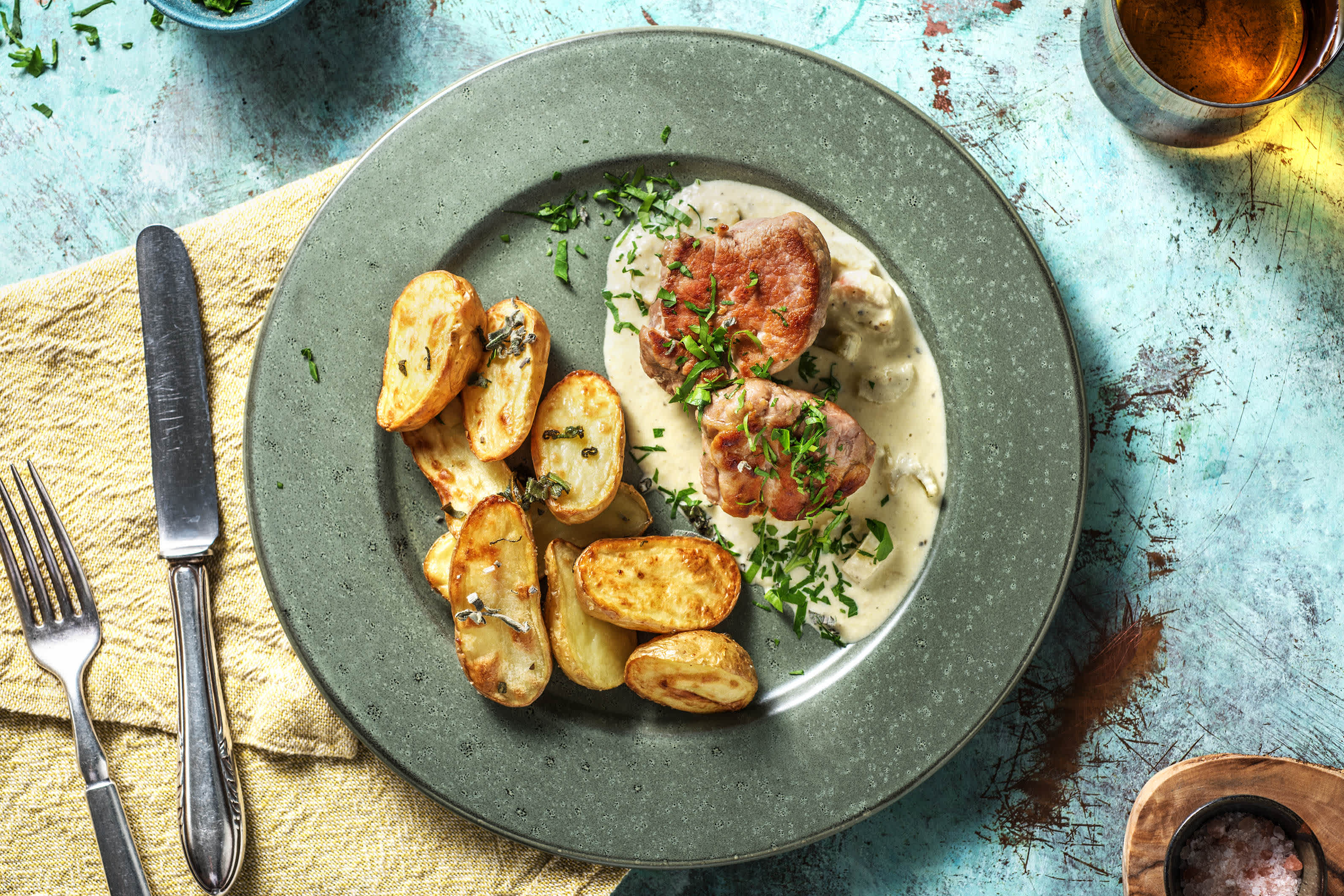 Zarte Schweinemedaillons Rezept | HelloFresh