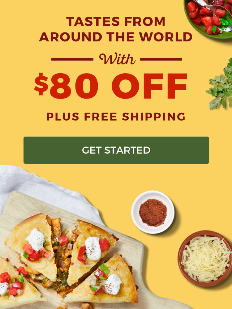 Tastes From Around the World with $80 off Plus Free Shipping