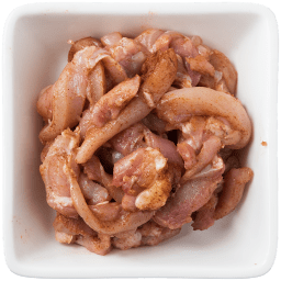 Émincés de poulet aux épices kebab