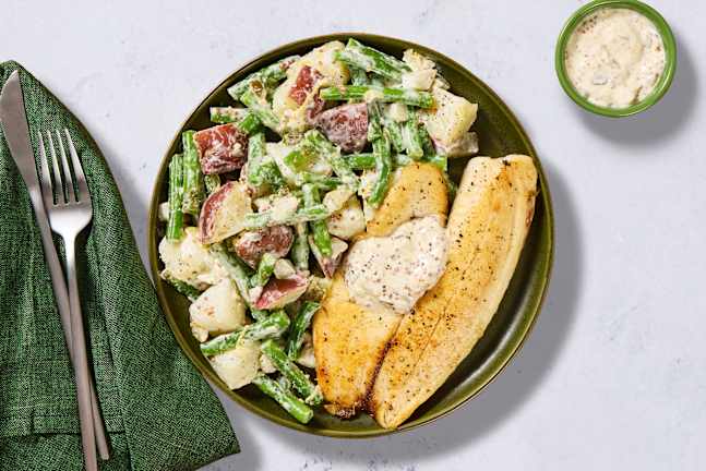 Repas futé : Tilapia et rémoulade au raifort