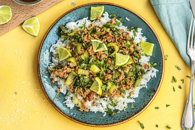 Pork and Thai Basil Stir-Fry