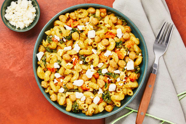 Middle-Eastern Style Chicken Cavatappi