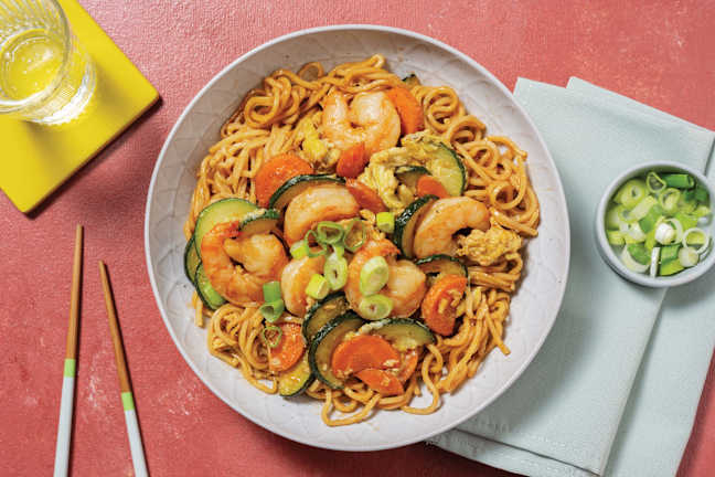 Prawn Singapore-Style Noodles