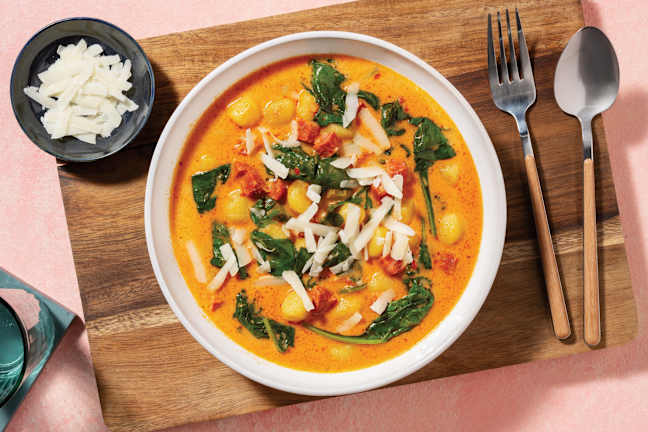 Creamy Chorizo & Gnocchi Soup