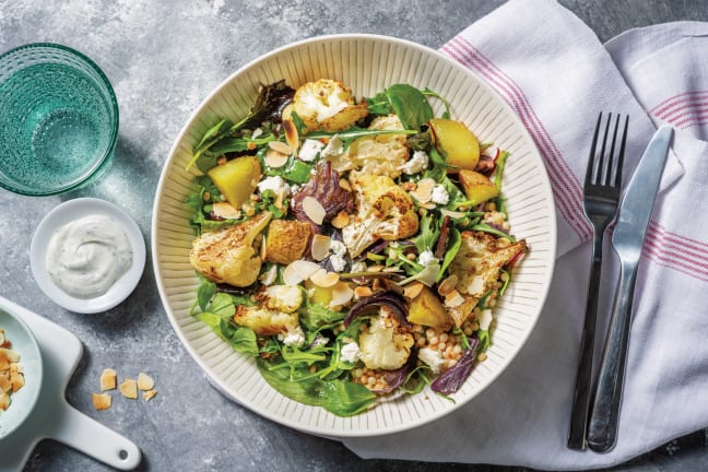 Roast Cauliflower & Feta Salad