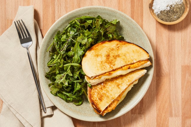 Sun-Dried Tomato Grilled Cheese Sandos