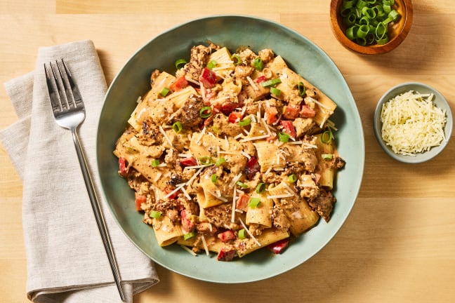 Chicken Sausage Rigatoni